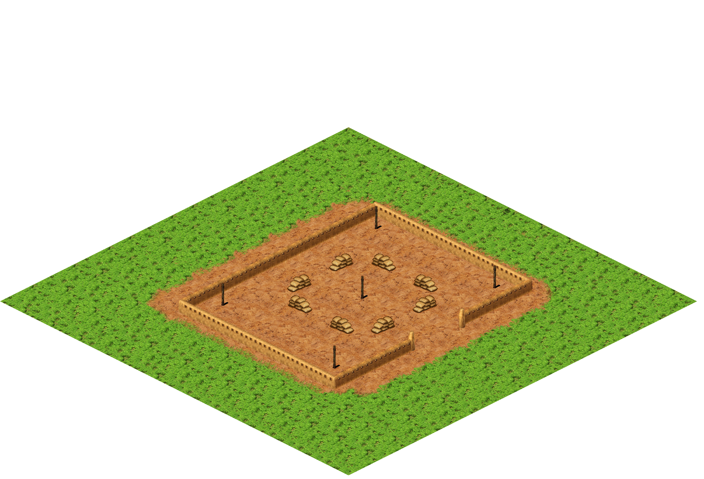 Map 3947 rendered terrain map