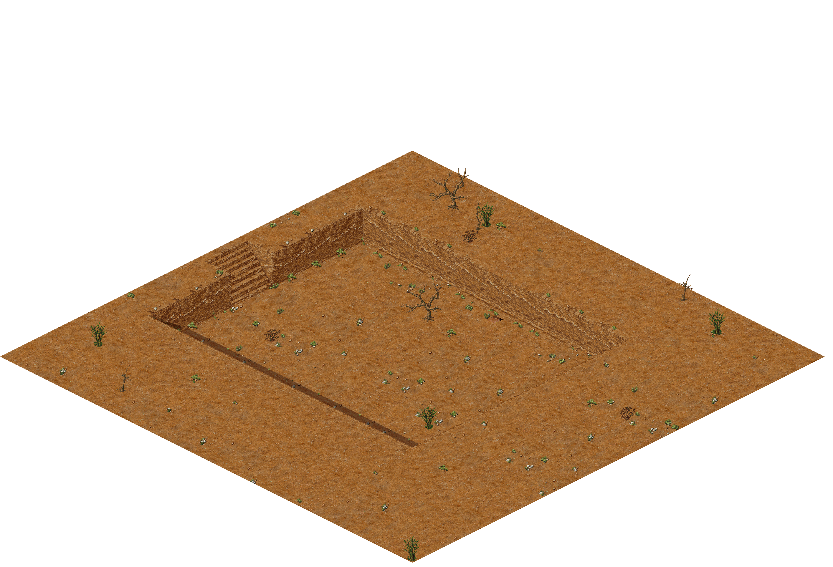Map 3948 rendered terrain map