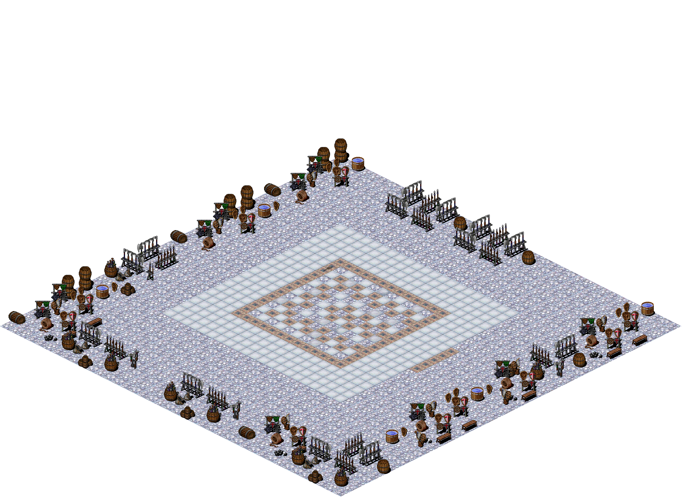 Map 3993 rendered terrain map