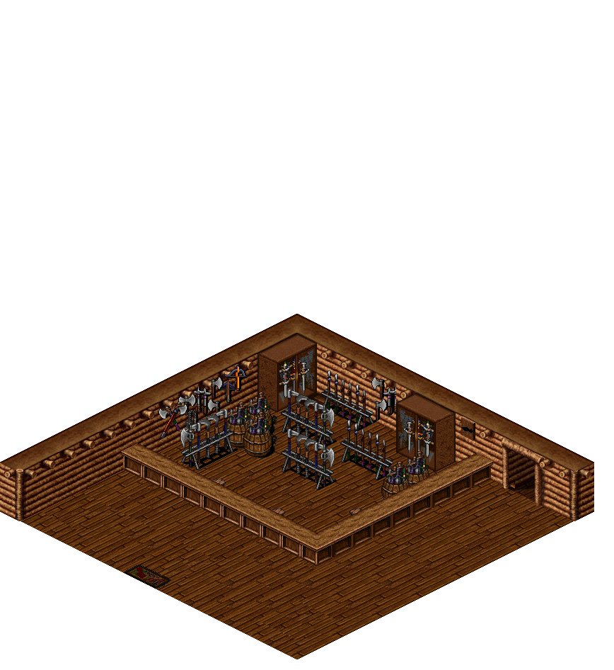 Suomi Weapon Shop rendered terrain map