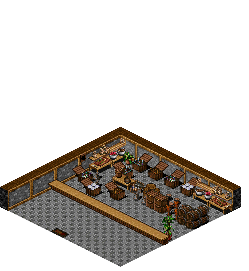Rucesion Goods Shop rendered terrain map