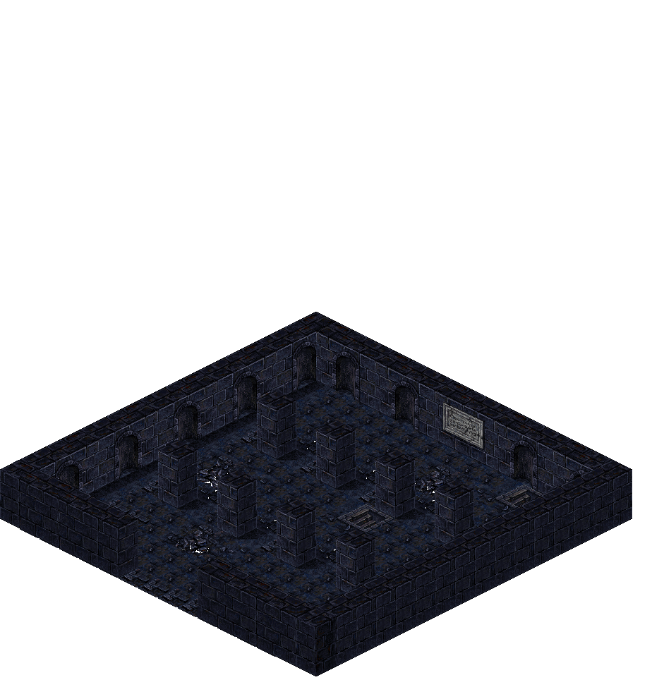 Crypt Vestibule rendered terrain map