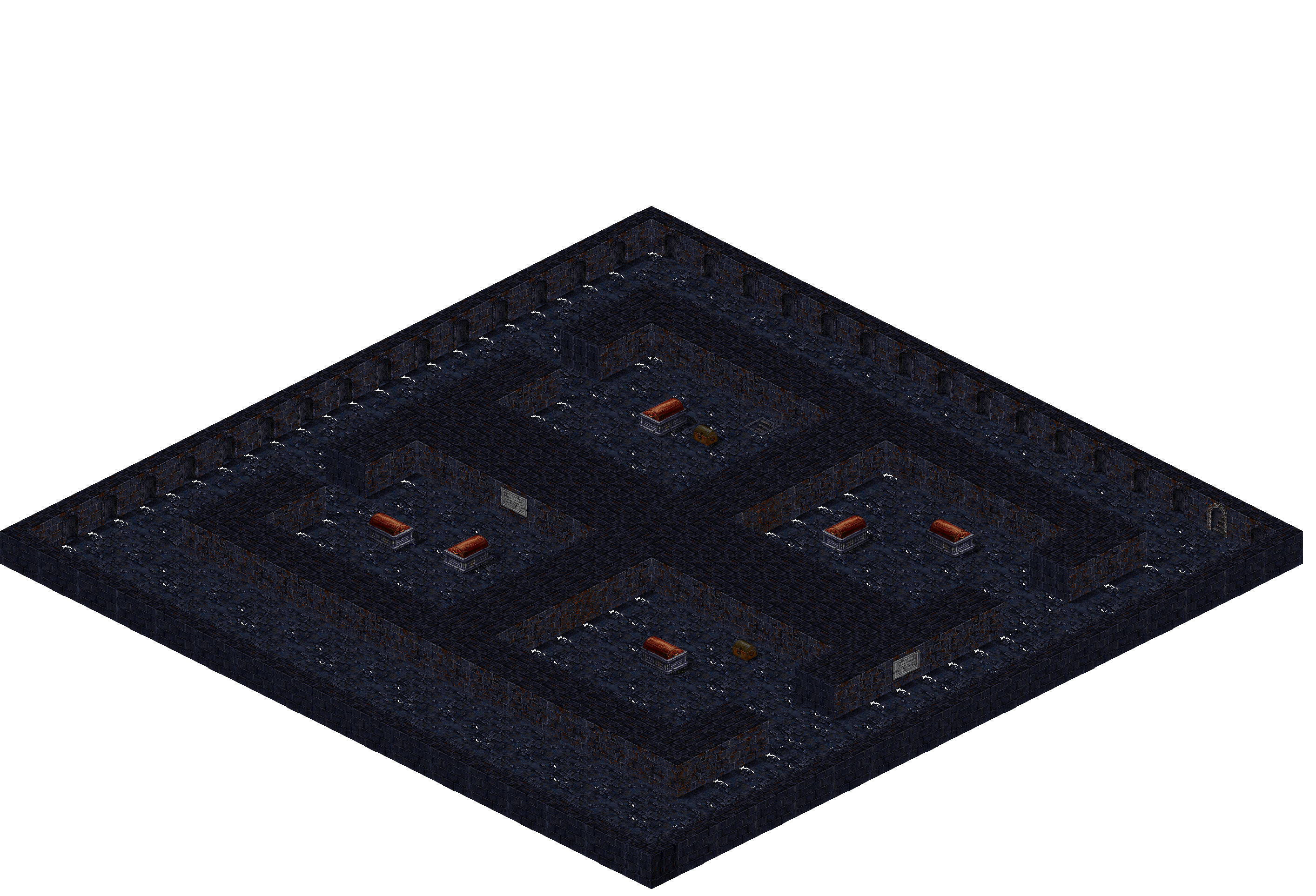 Crypt 14-1 rendered terrain map