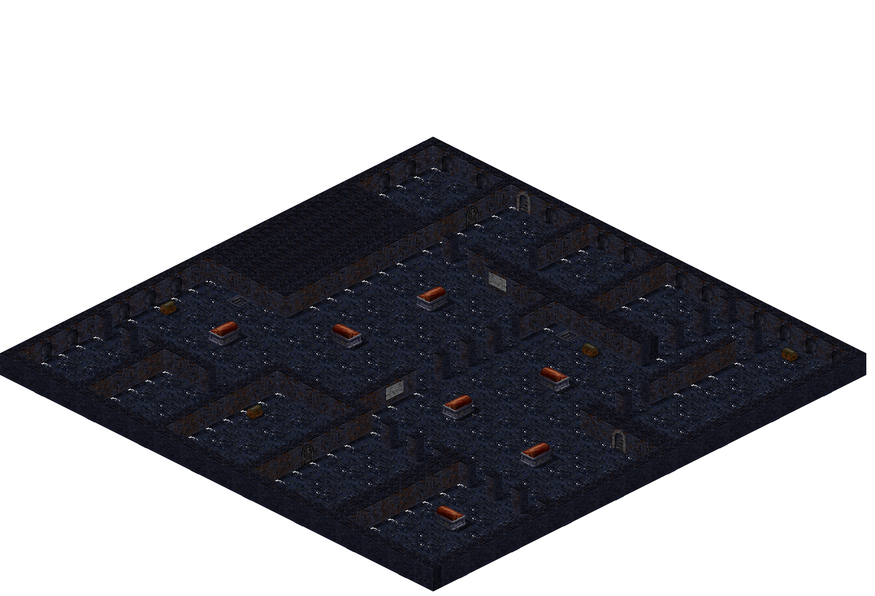 Crypt 14-2 rendered terrain map