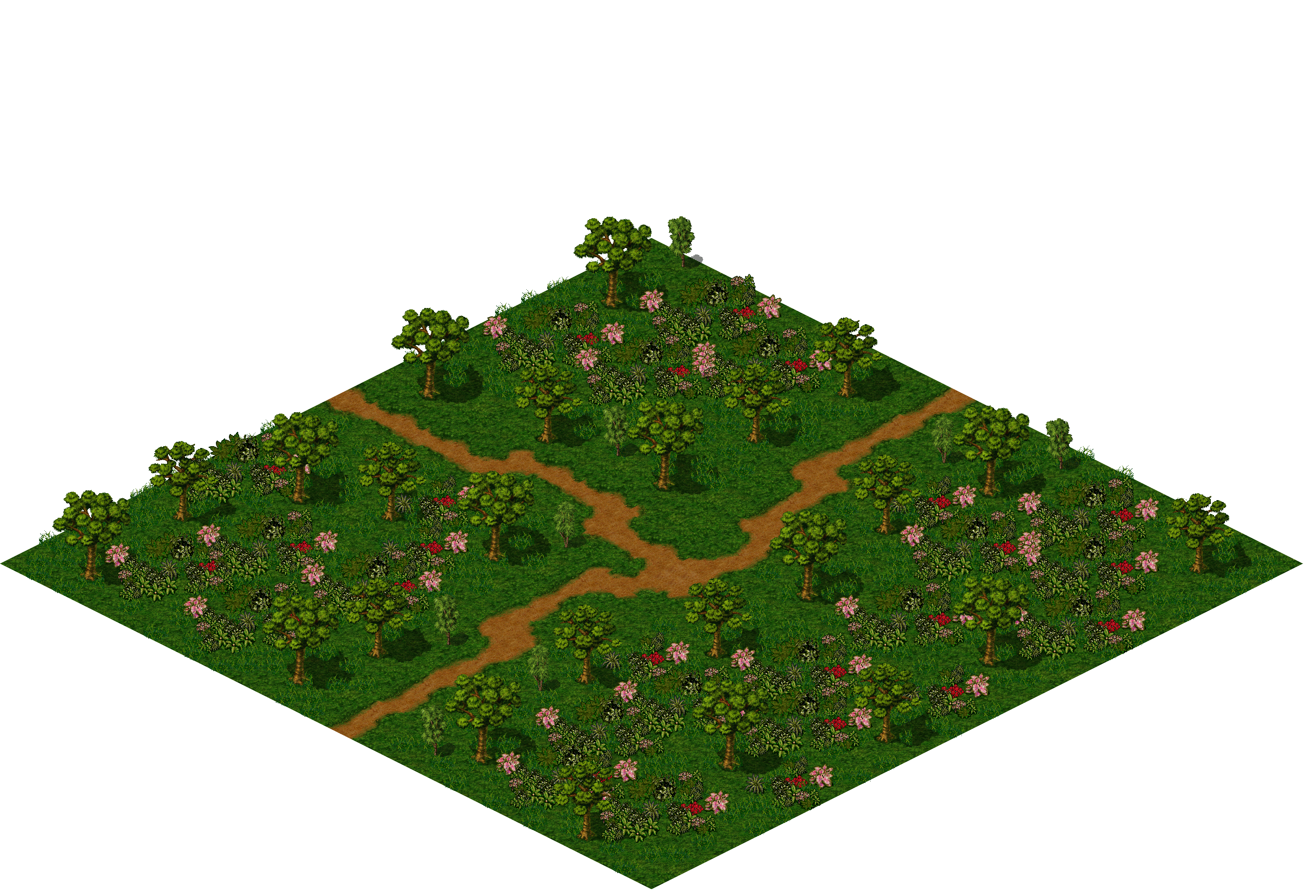 West Woodland 11-1 rendered terrain map