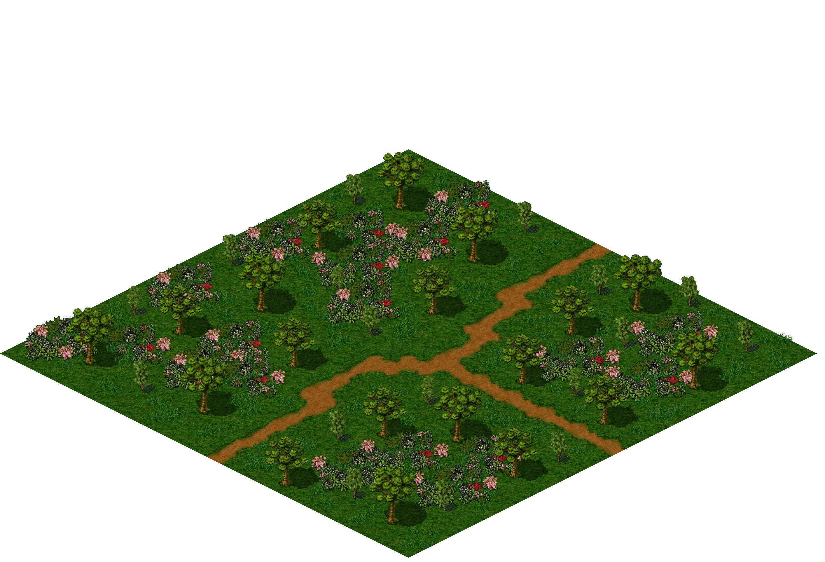 Map 461 rendered terrain map