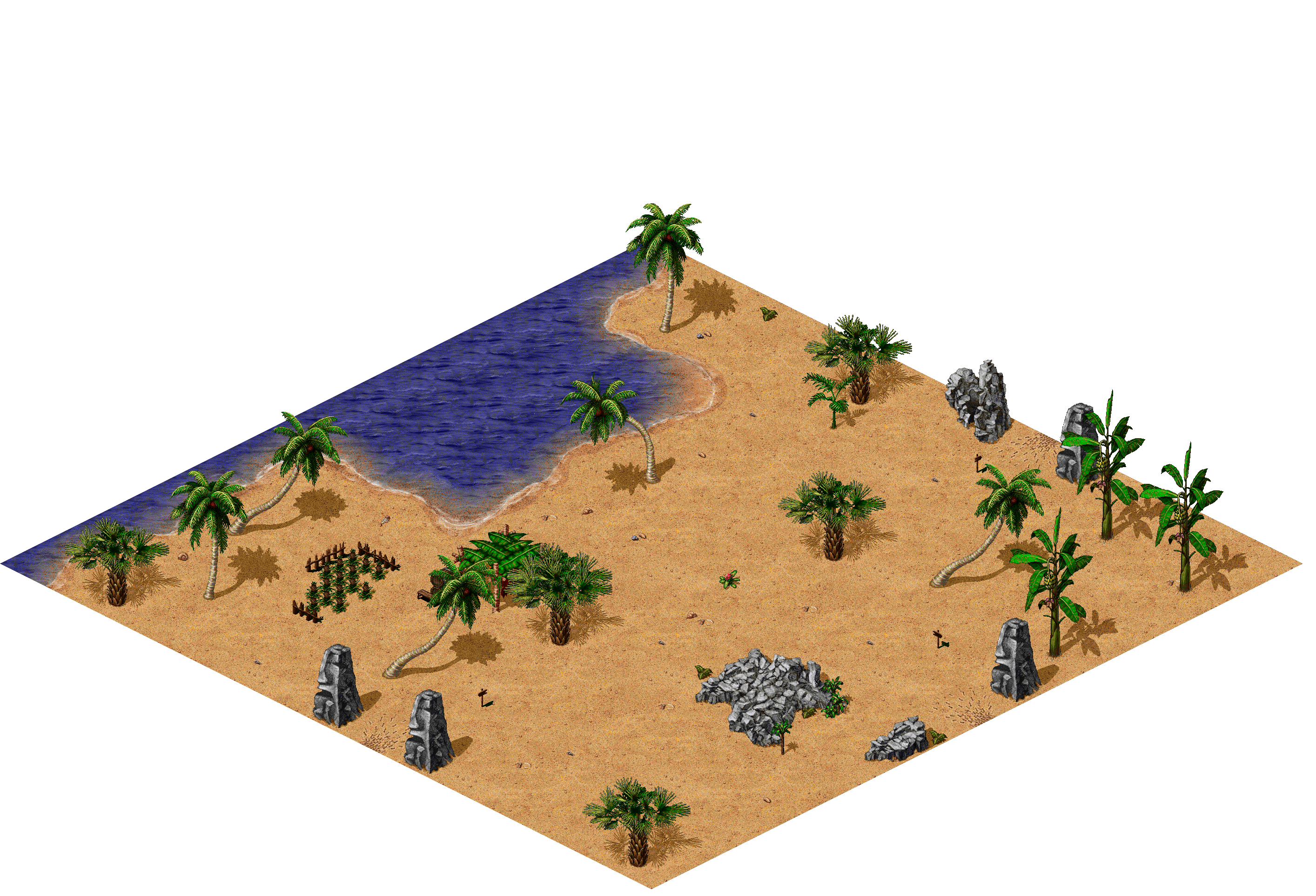 Map 4723 rendered terrain map