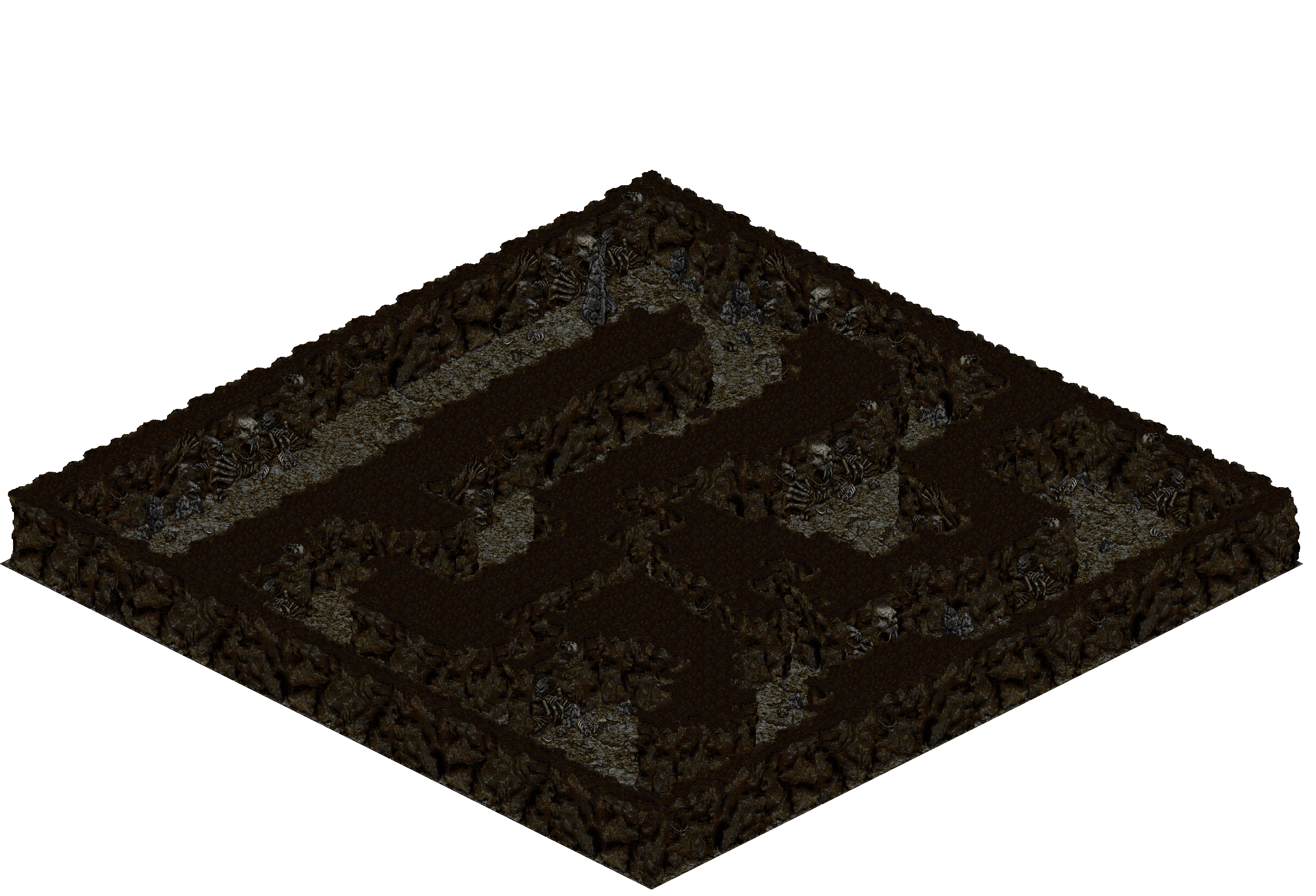 Map 5040 rendered terrain map