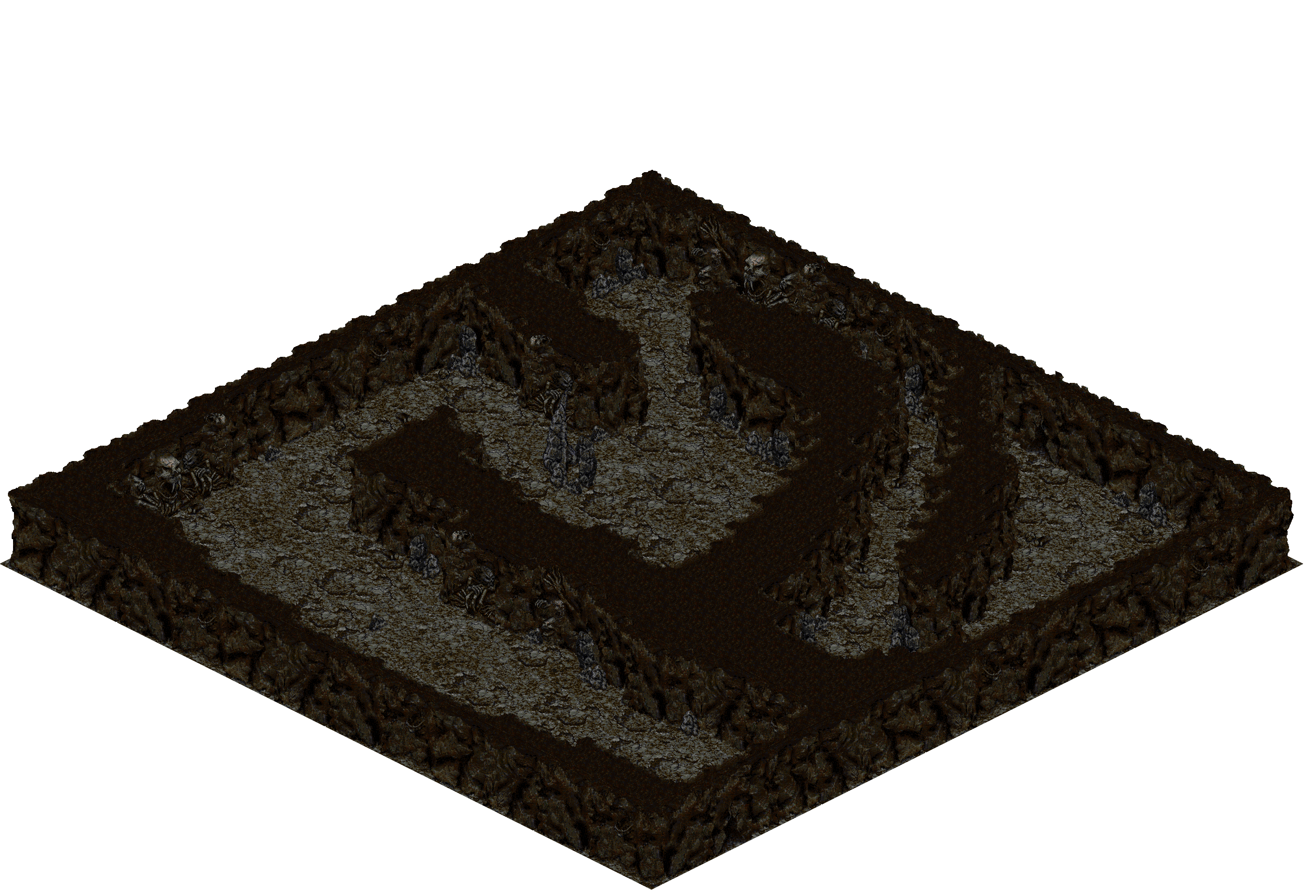 Map 5045 rendered terrain map