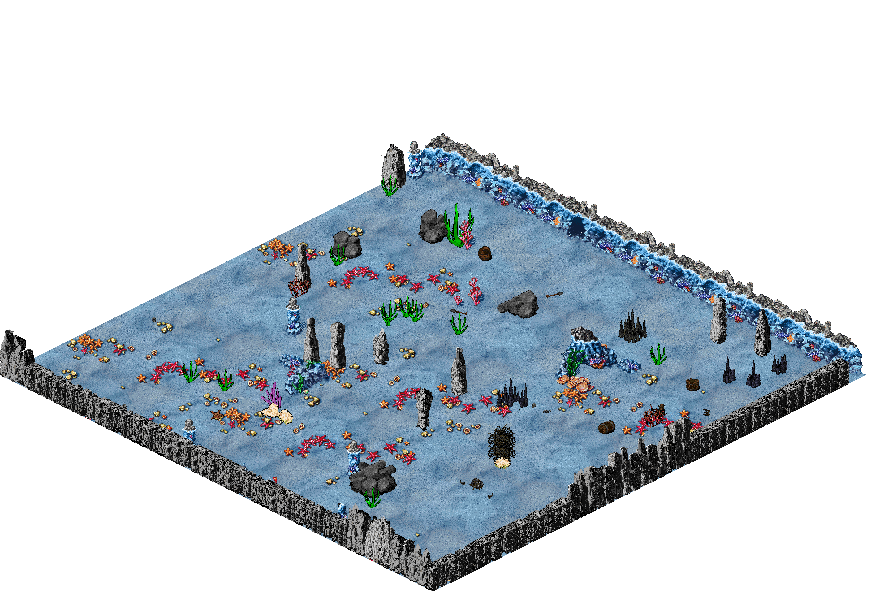 Lynith Sea 4 rendered terrain map