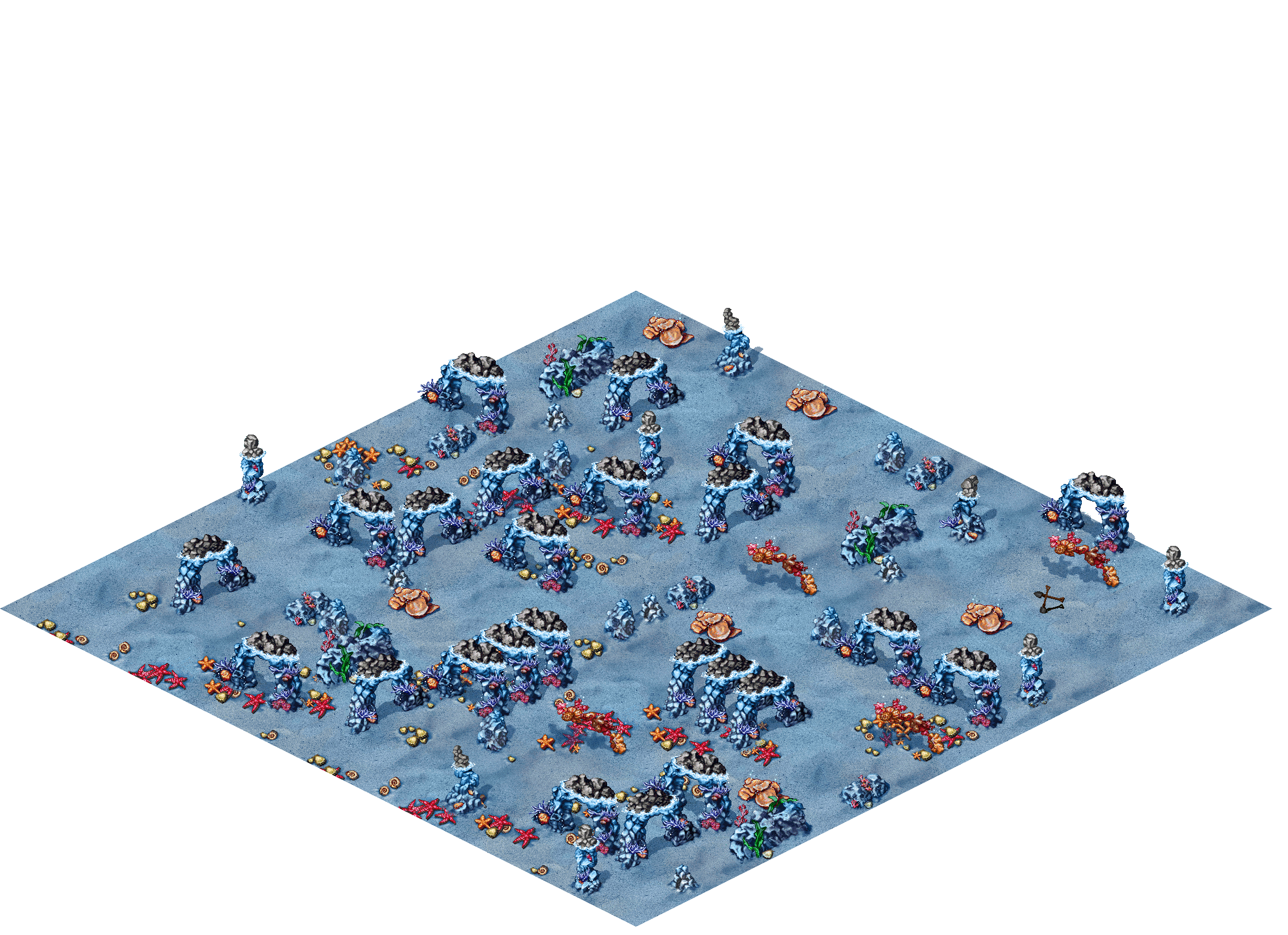 Lynith Sea 8 rendered terrain map