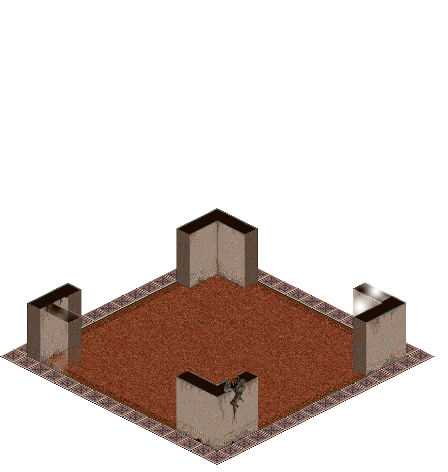 Training Dojo 5 rendered terrain map