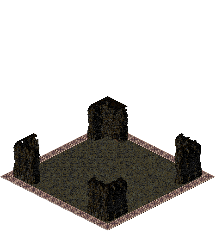 Training Dojo 7 rendered terrain map