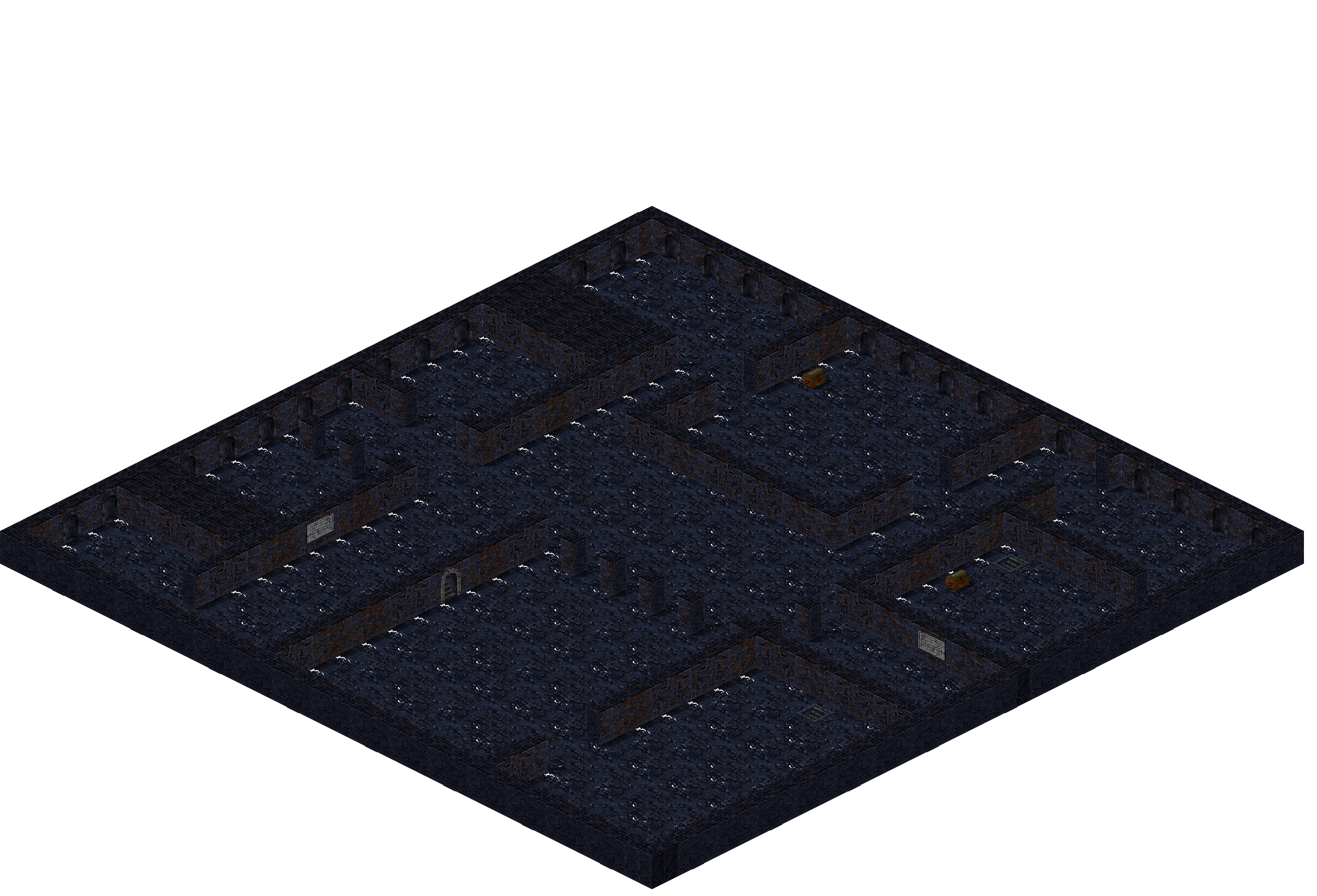 Crypt 17-1 rendered terrain map