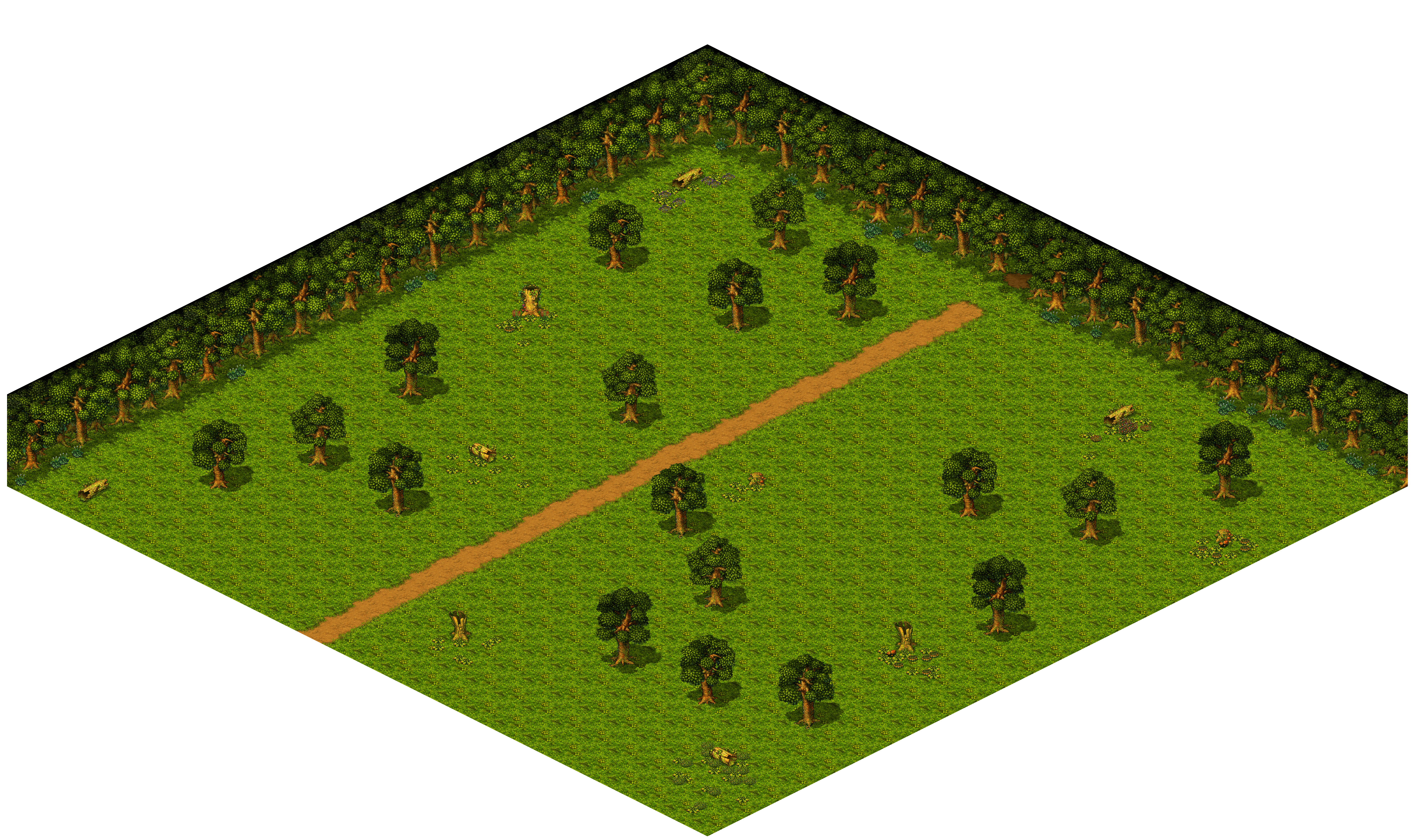 Map 570 rendered terrain map