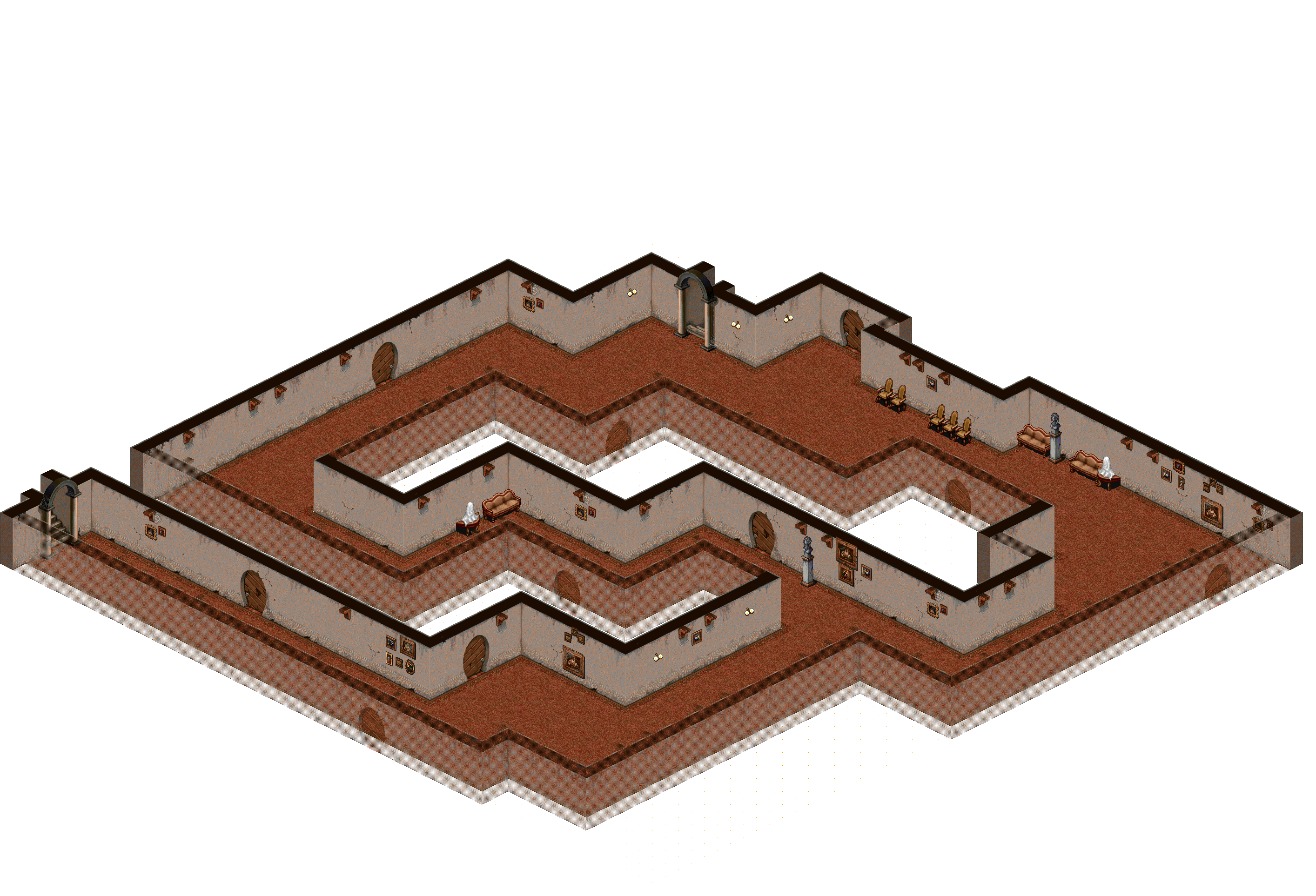 Manor Floor 2-10 rendered terrain map