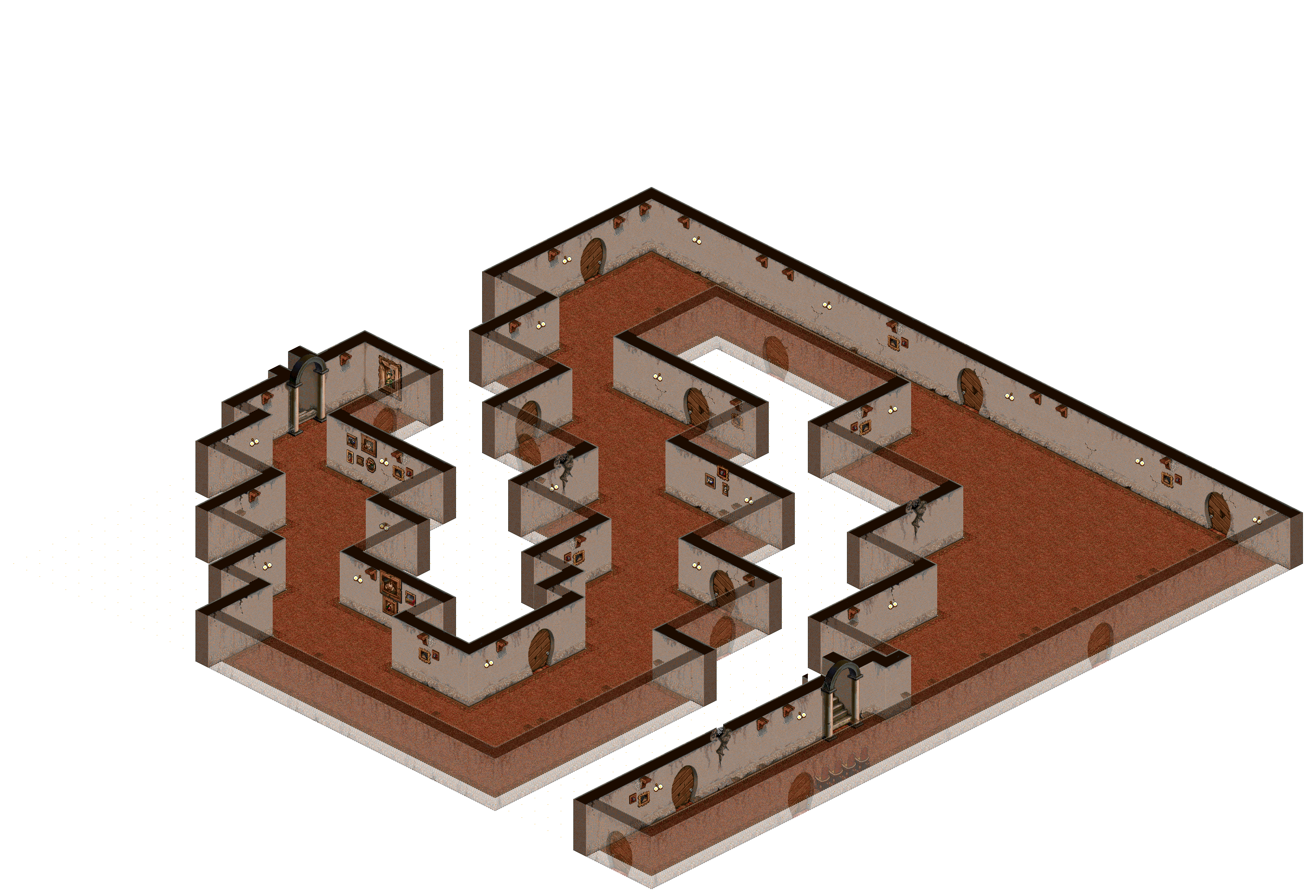 Manor Floor 2-13 rendered terrain map