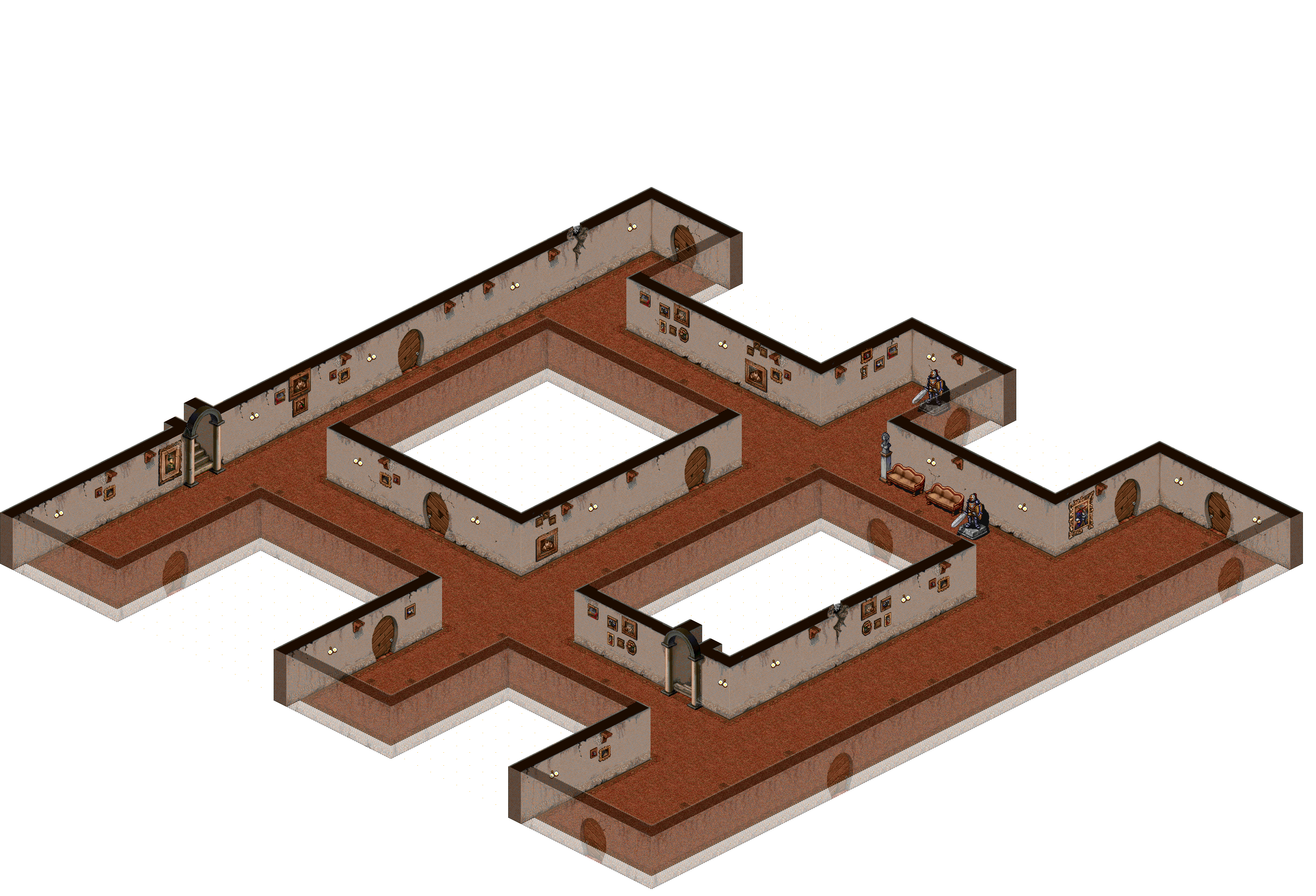 Manor Floor 2-18 rendered terrain map