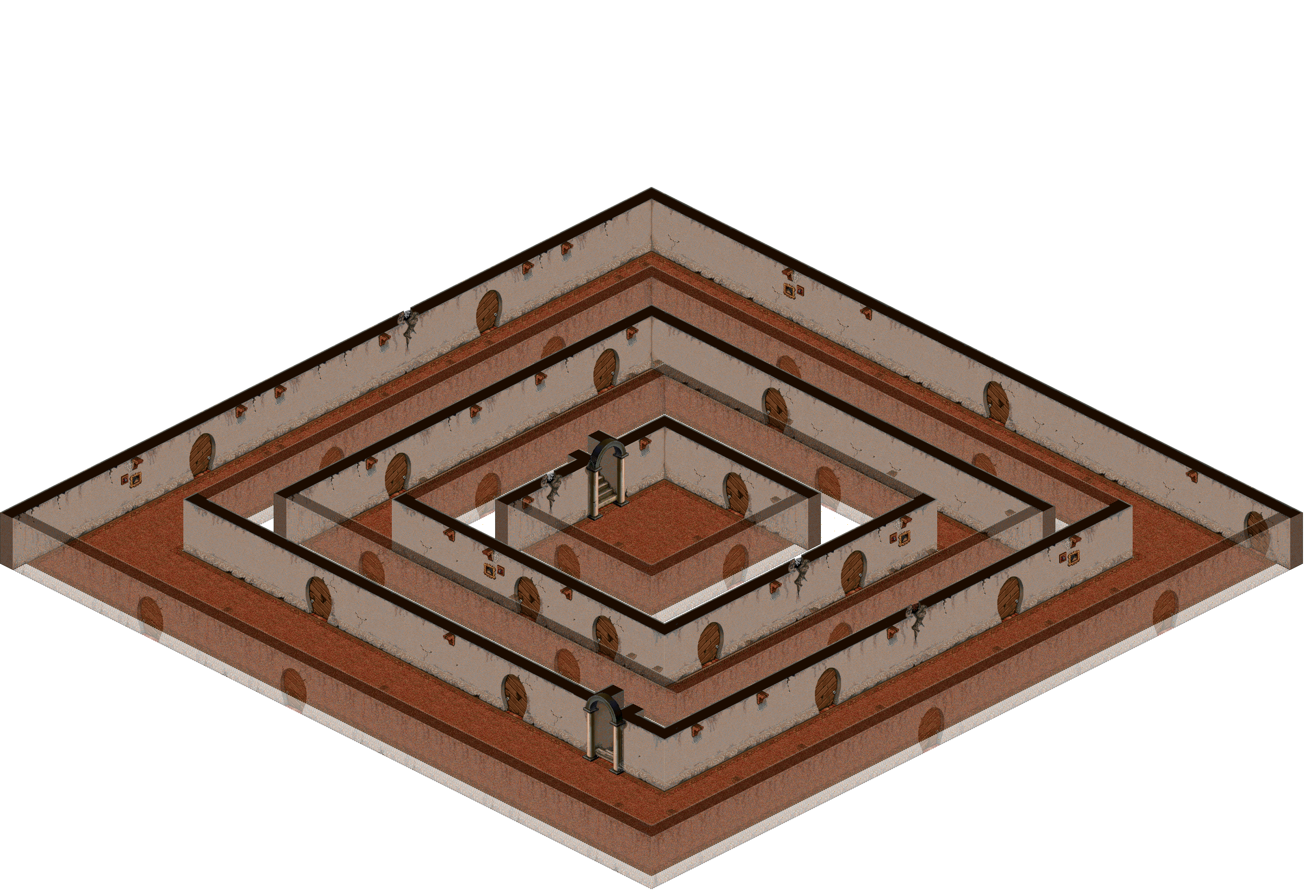 Manor Floor 2-19 rendered terrain map