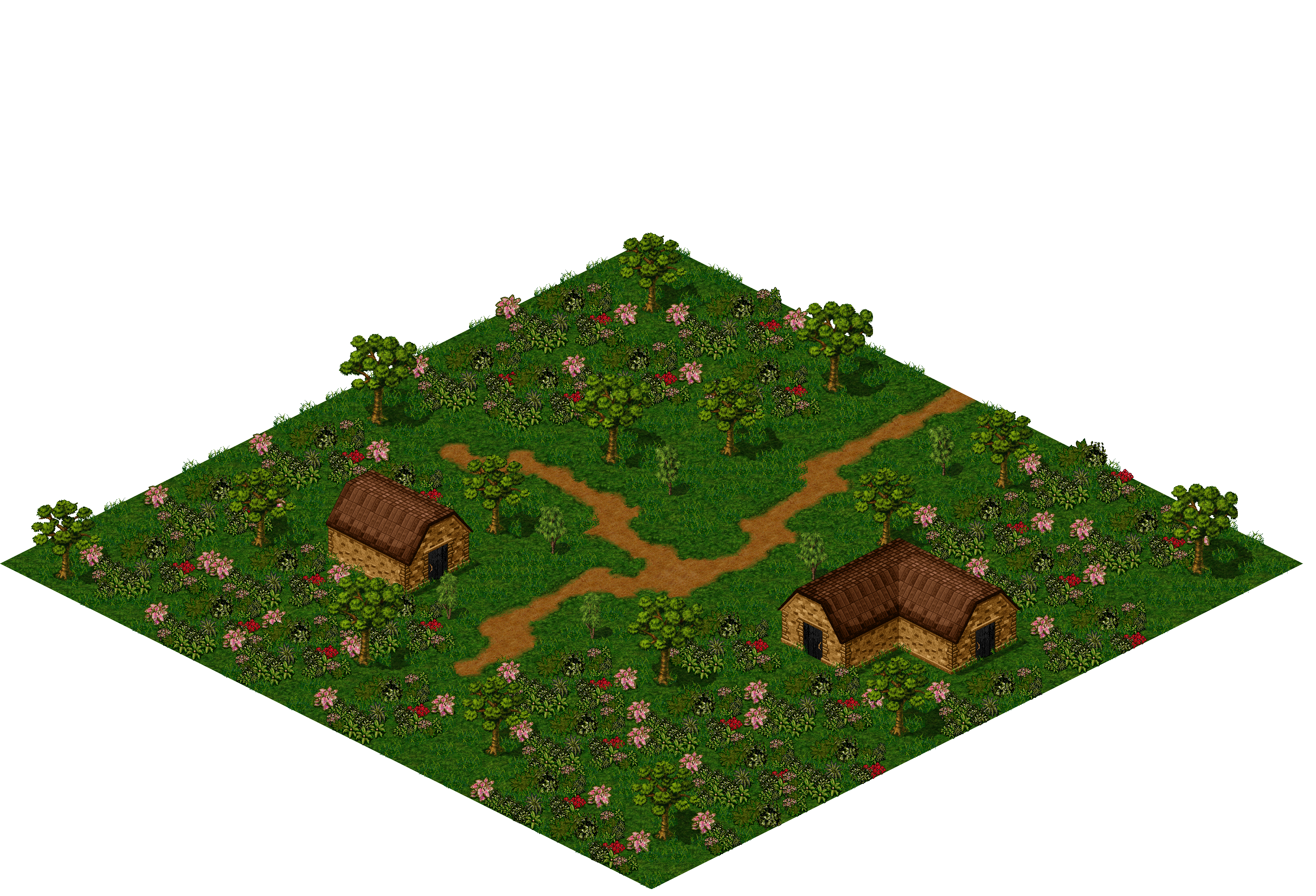 East Woodland 19-1 rendered terrain map