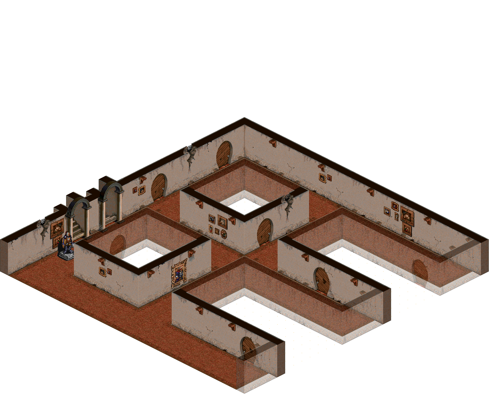 Manor Floor 3-12 rendered terrain map