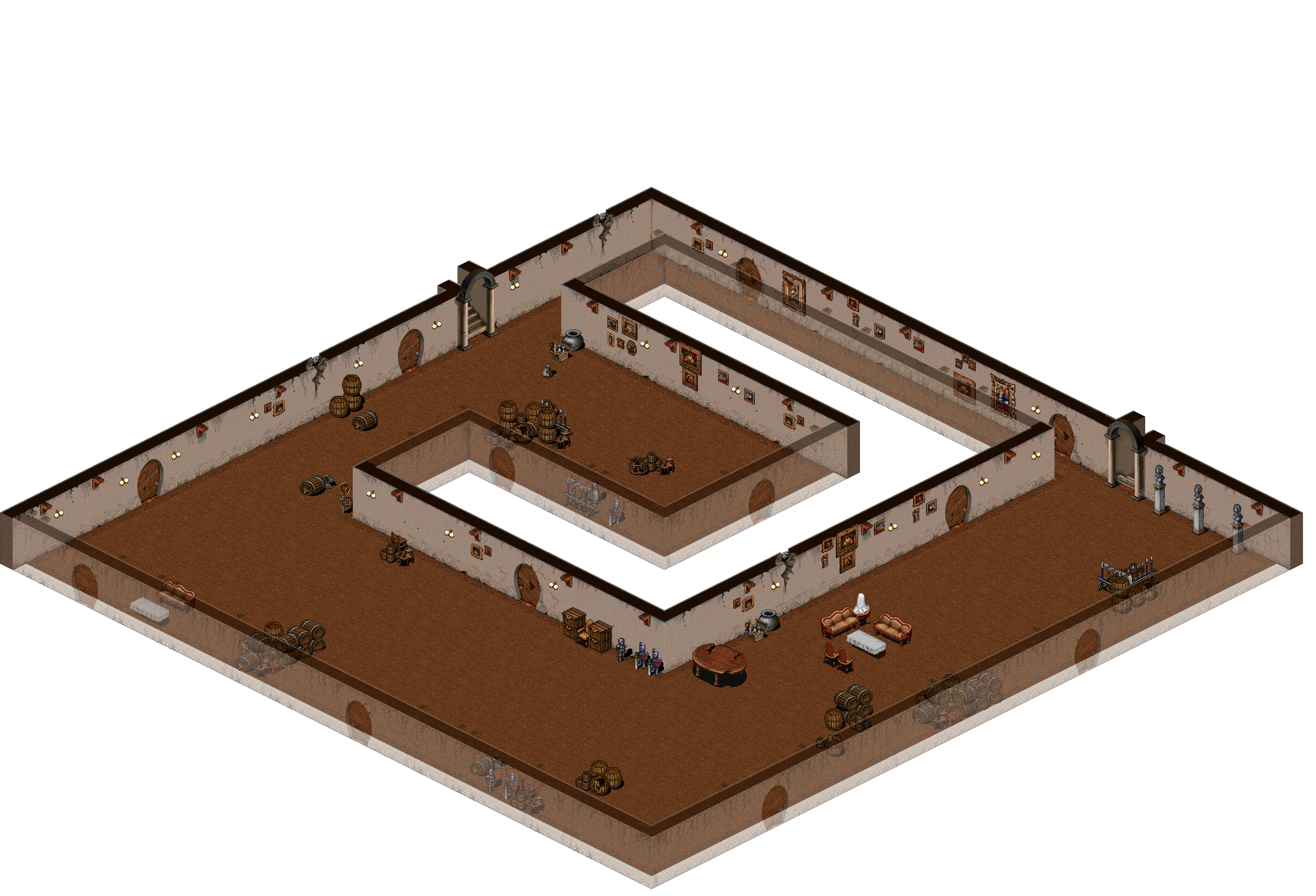 Manor Floor 3-16 rendered terrain map