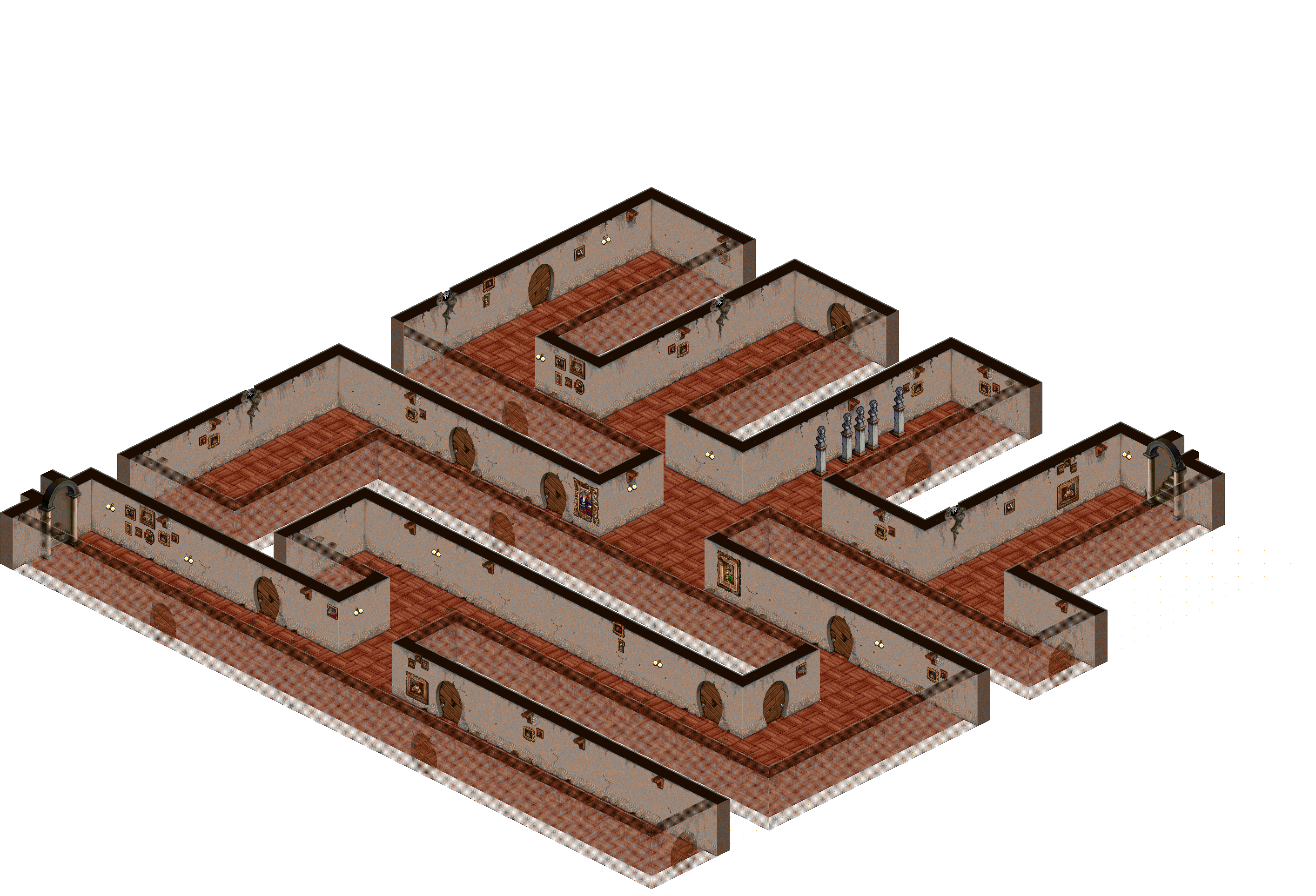 Manor Floor 3-18 rendered terrain map