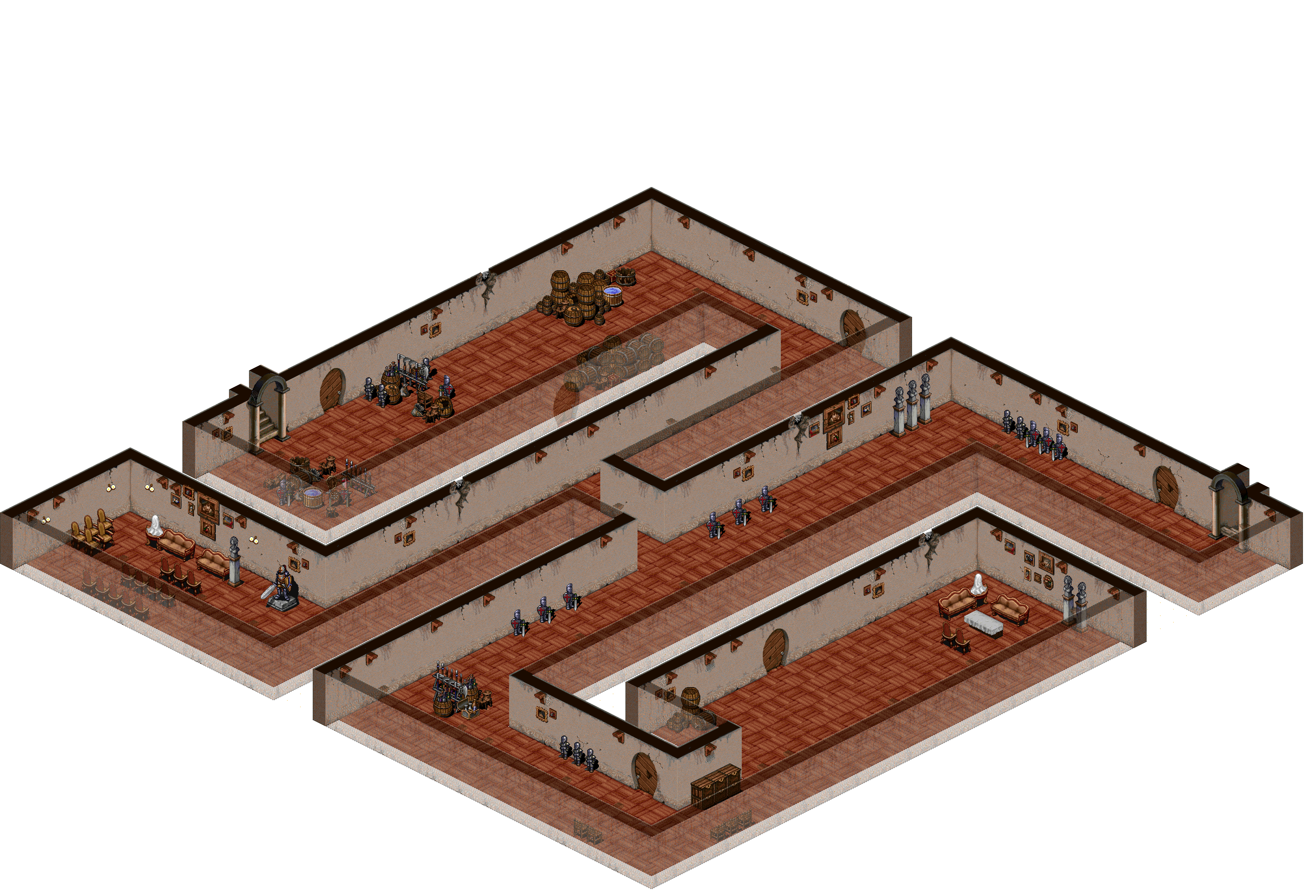 Manor Floor 3-19 rendered terrain map