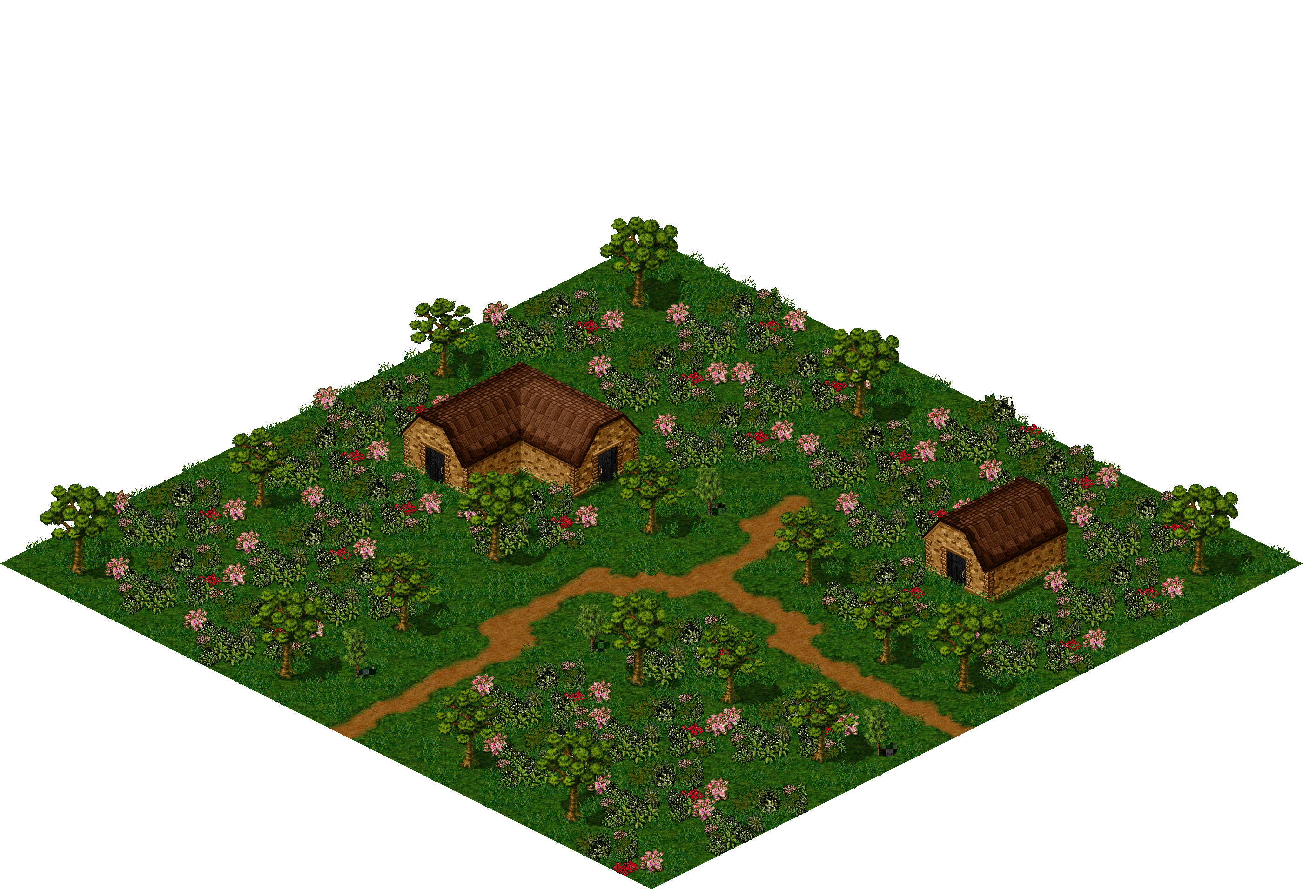 East Woodland 19-2 rendered terrain map