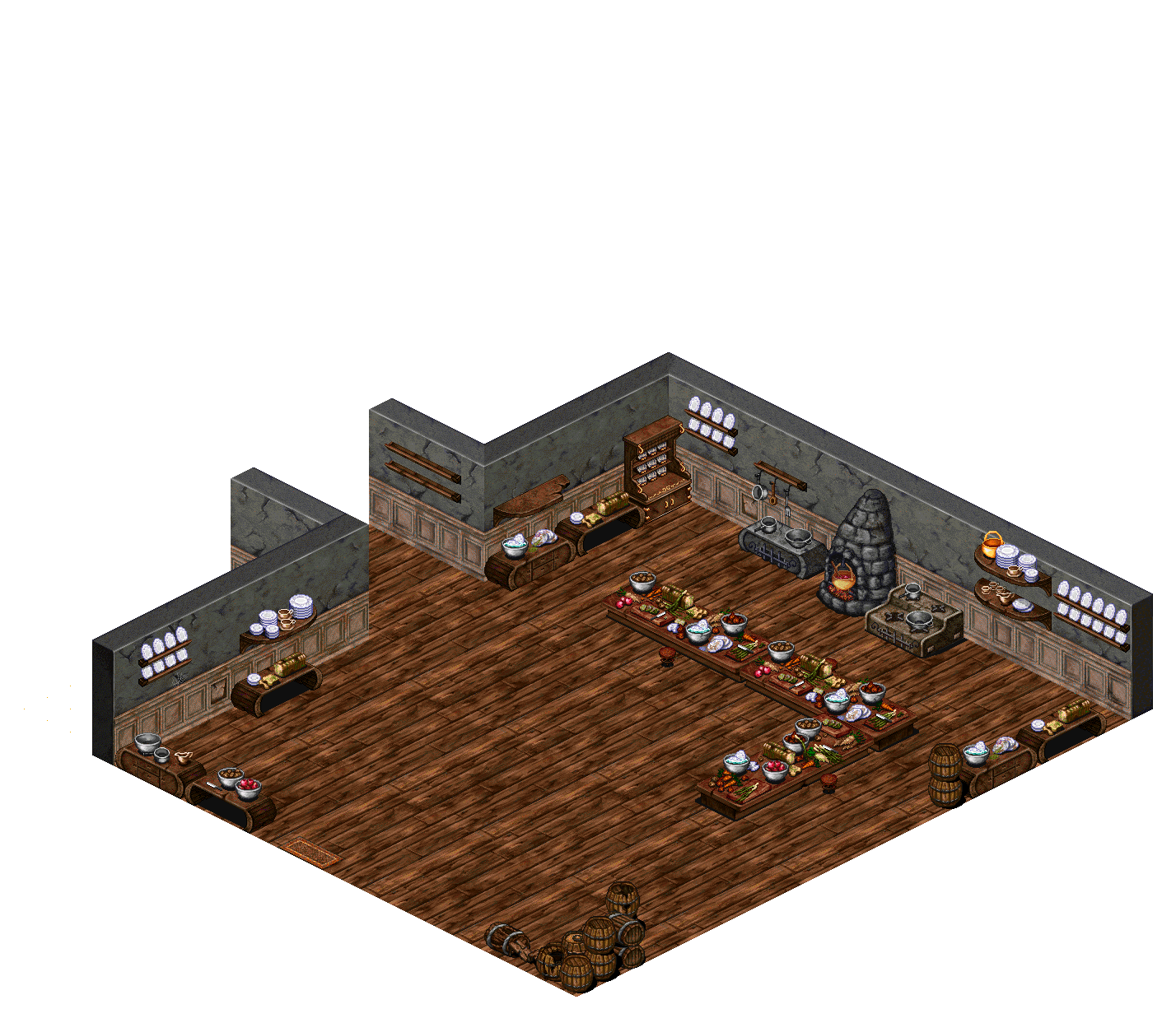 Manor Room 72 rendered terrain map