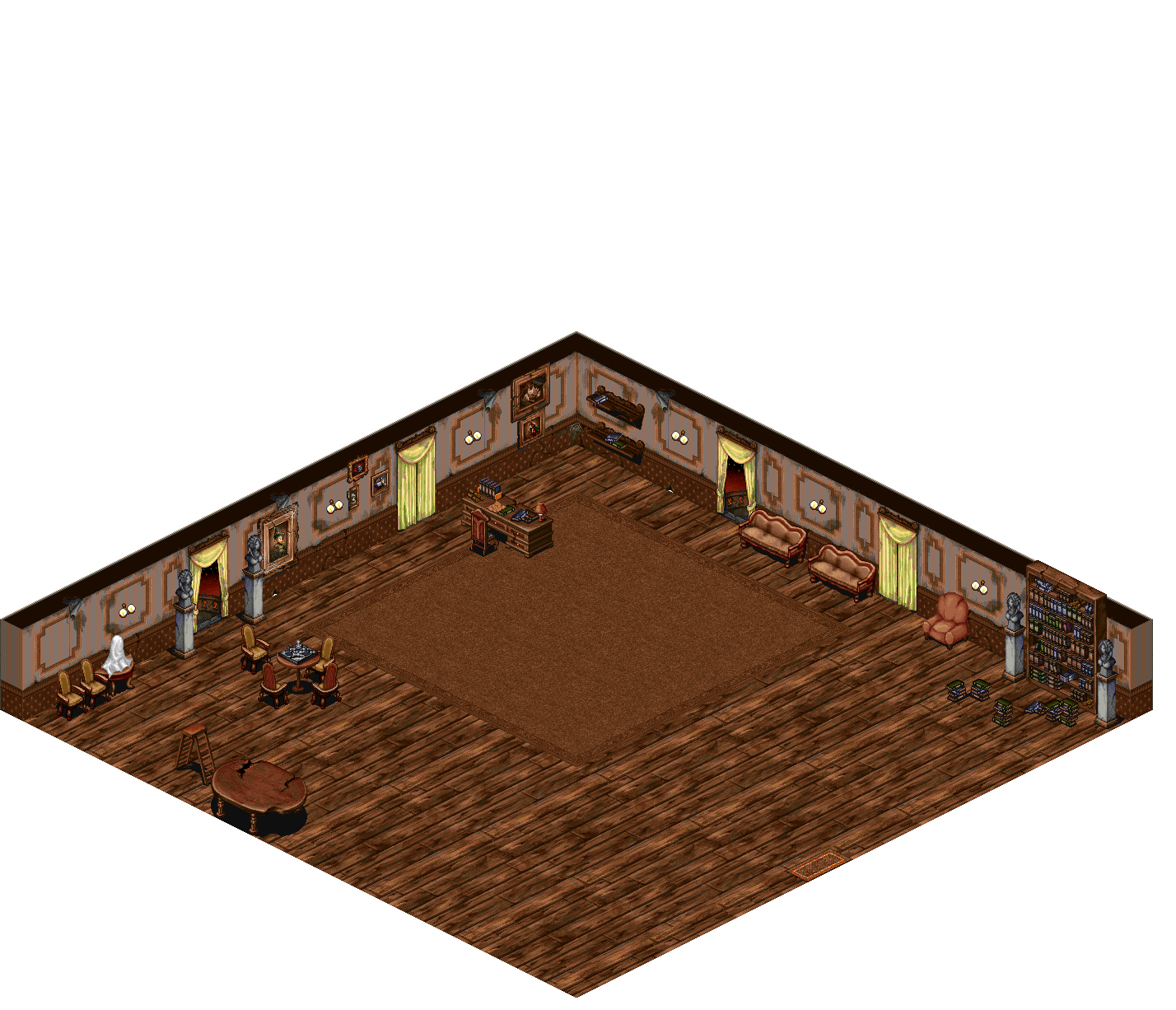 Manor Room 113 rendered terrain map