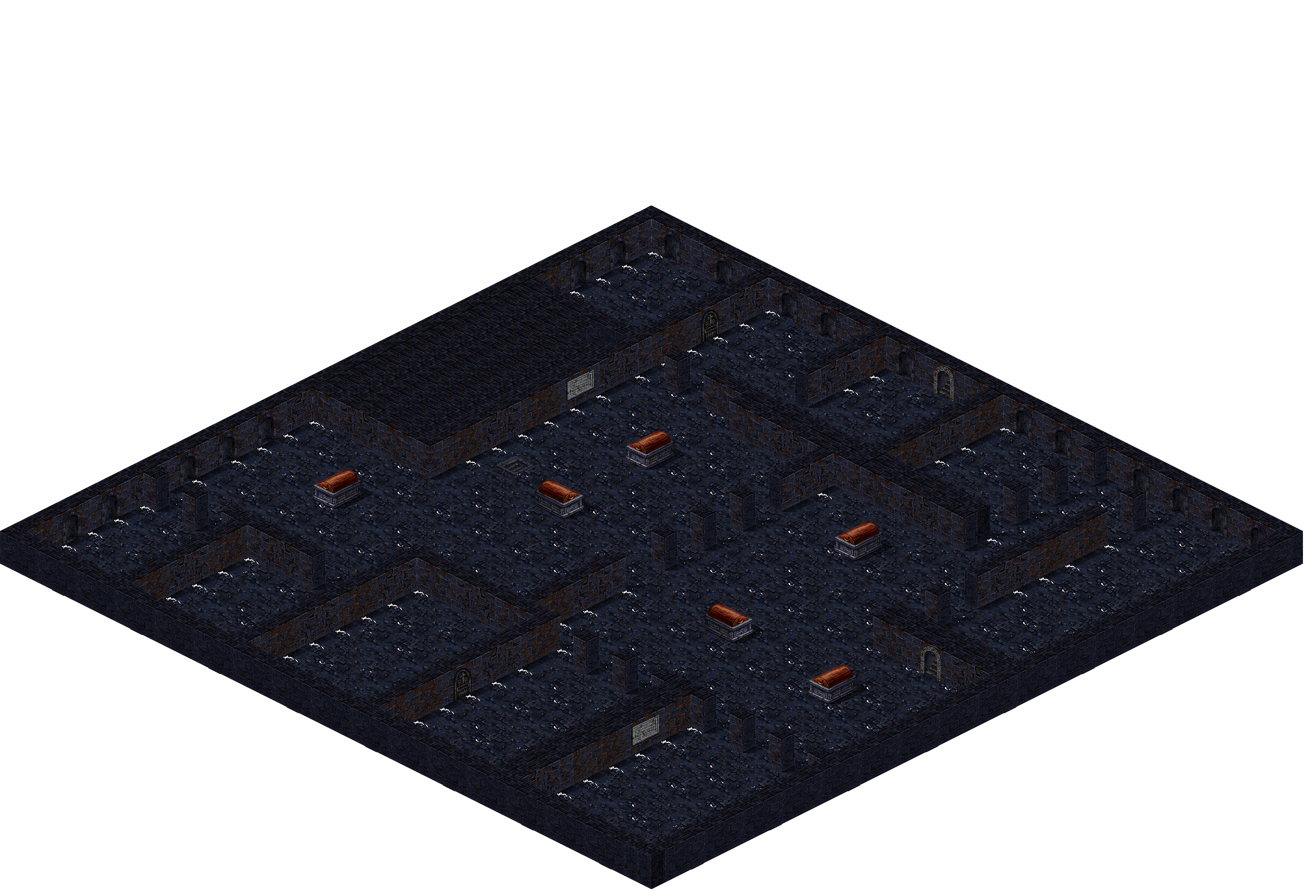 Crypt 19-1 rendered terrain map