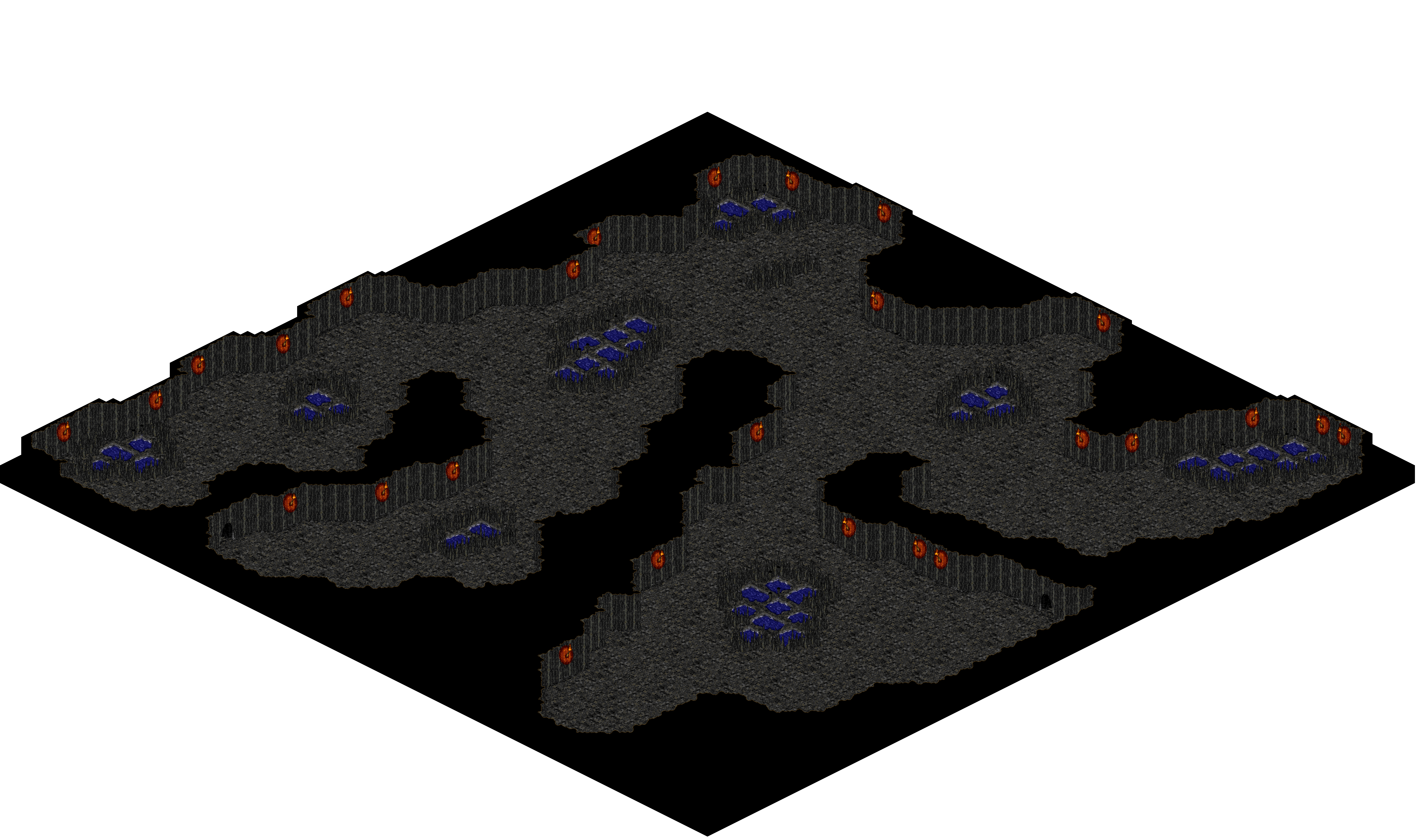 Mine 25-1 rendered terrain map
