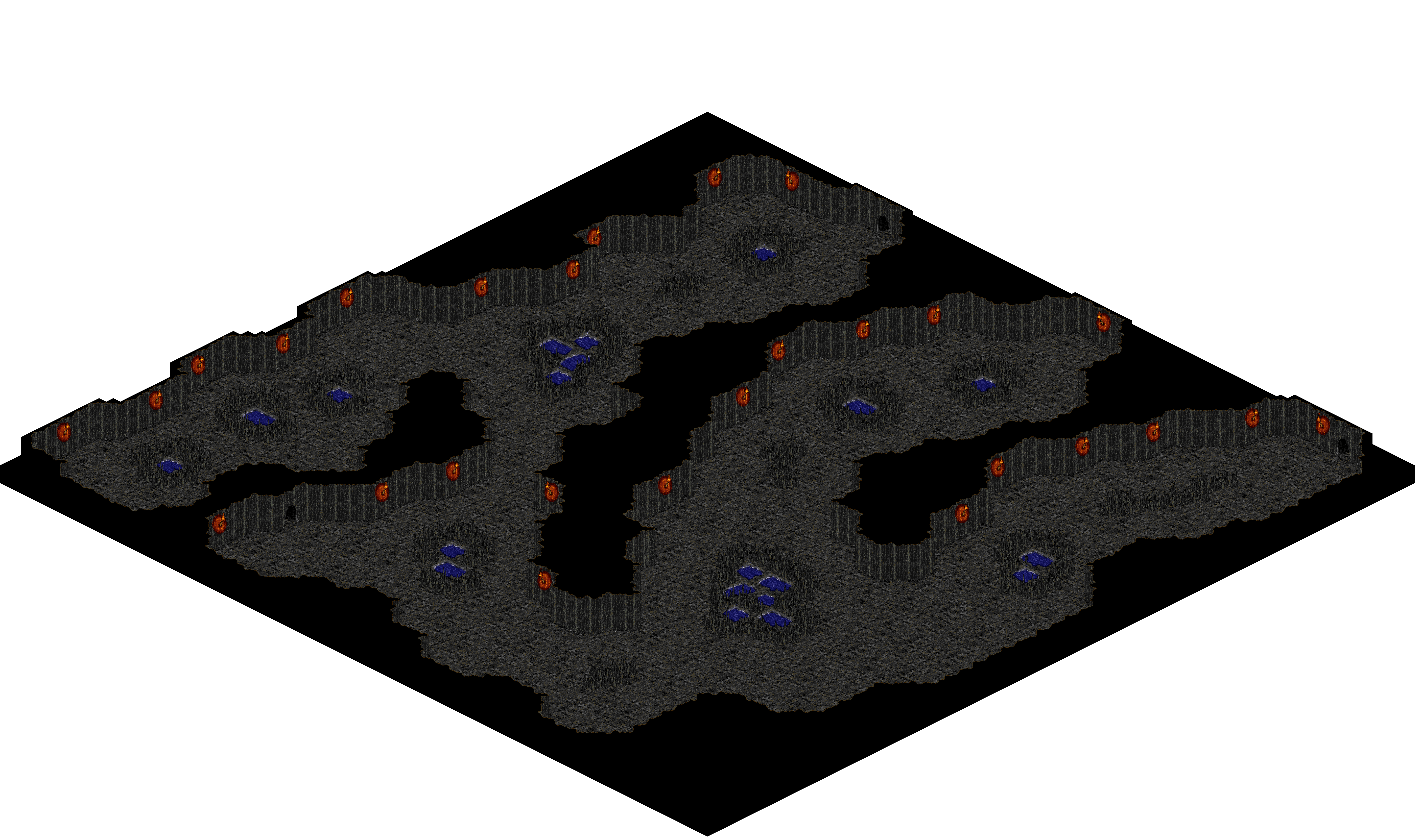 Mine 27-2 rendered terrain map