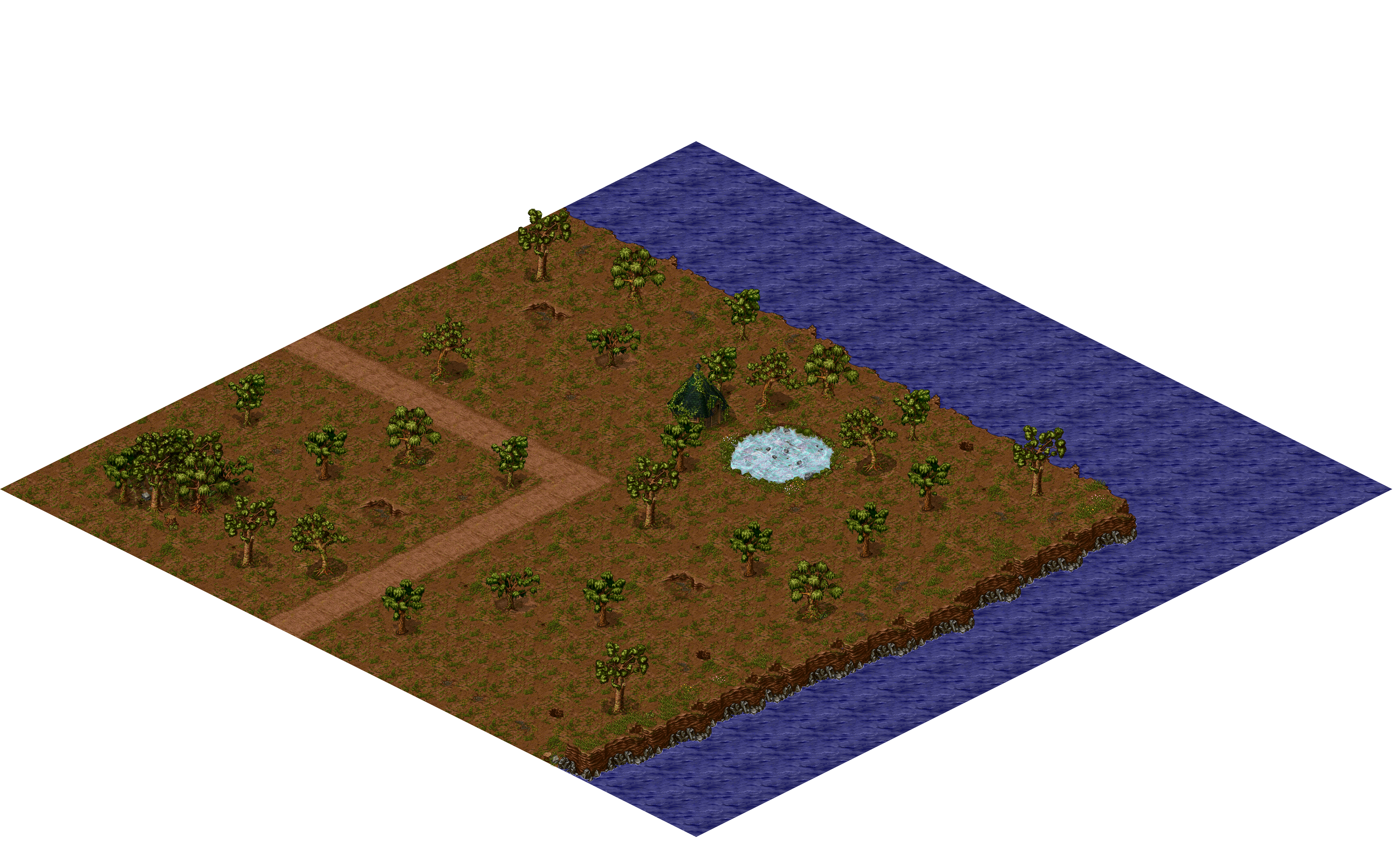 Oren Ruins 1-8 rendered terrain map