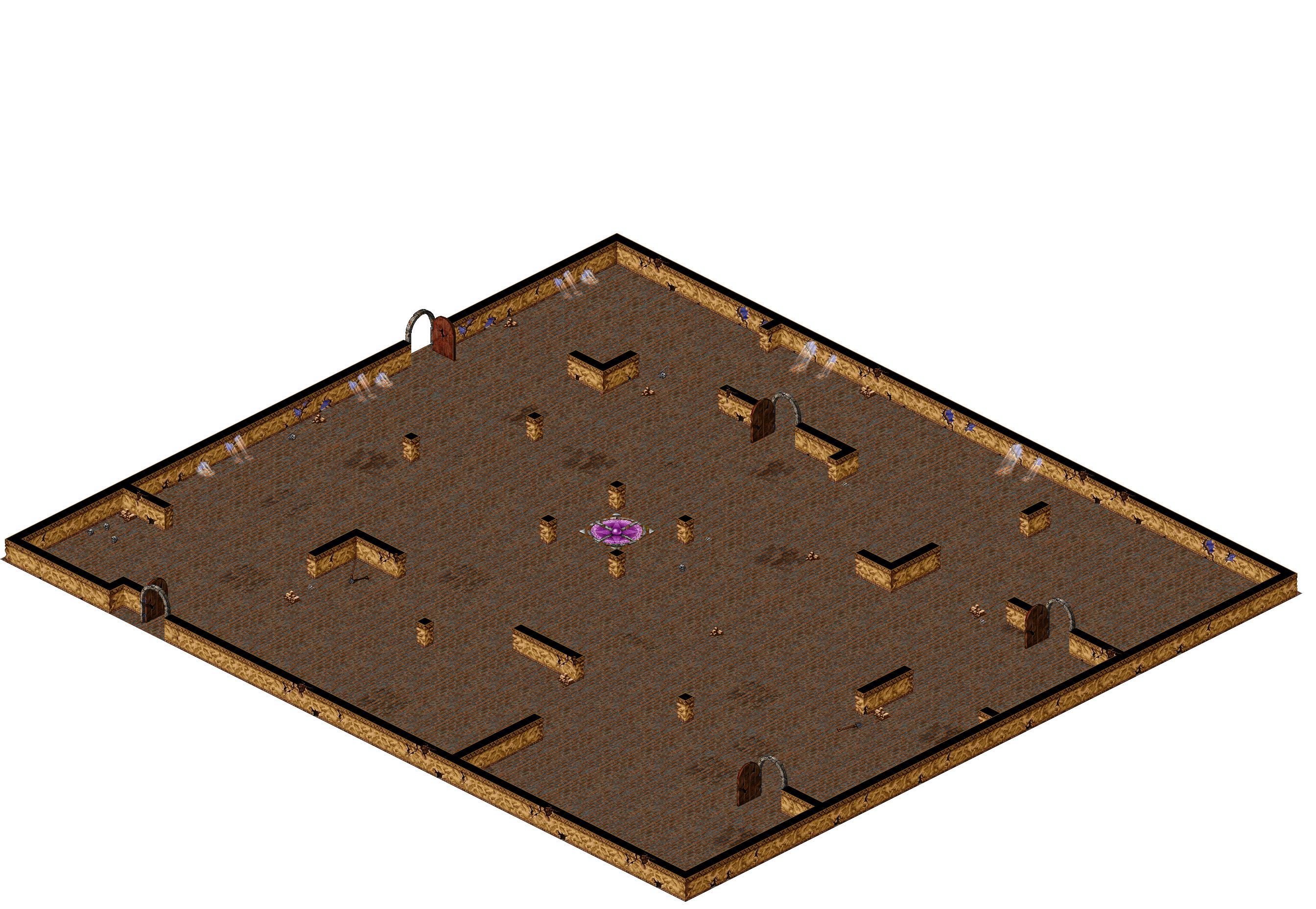 Oren Ruins 2-8 rendered terrain map