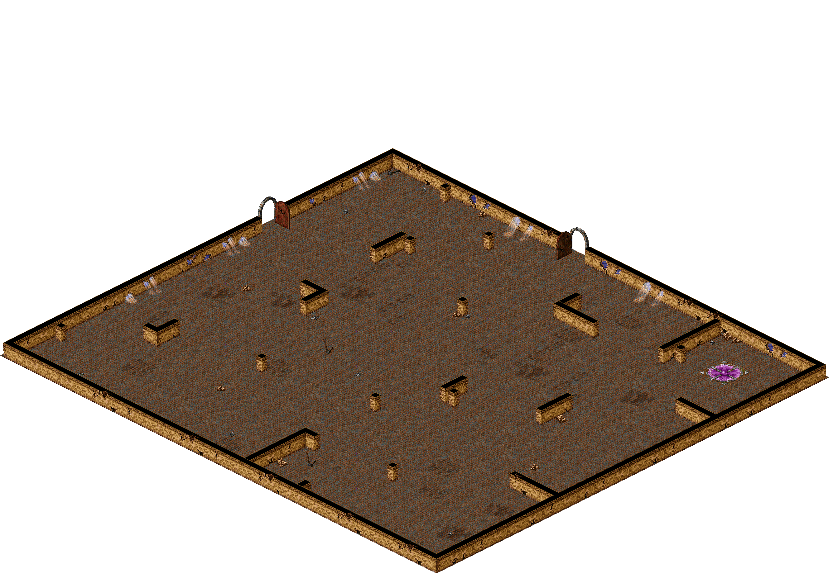 Oren Ruins 2-16 rendered terrain map