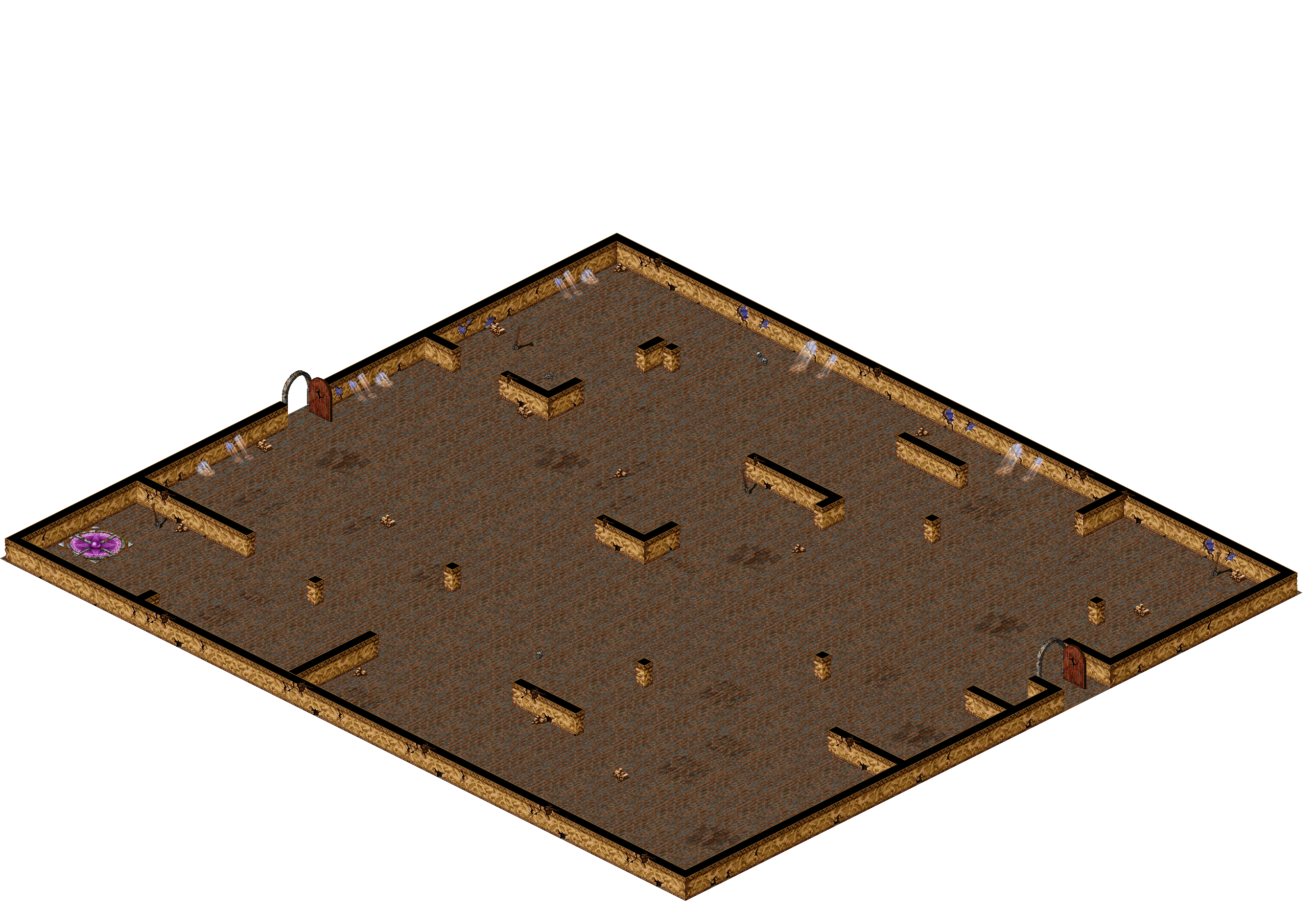 Oren Ruins 3-9 rendered terrain map