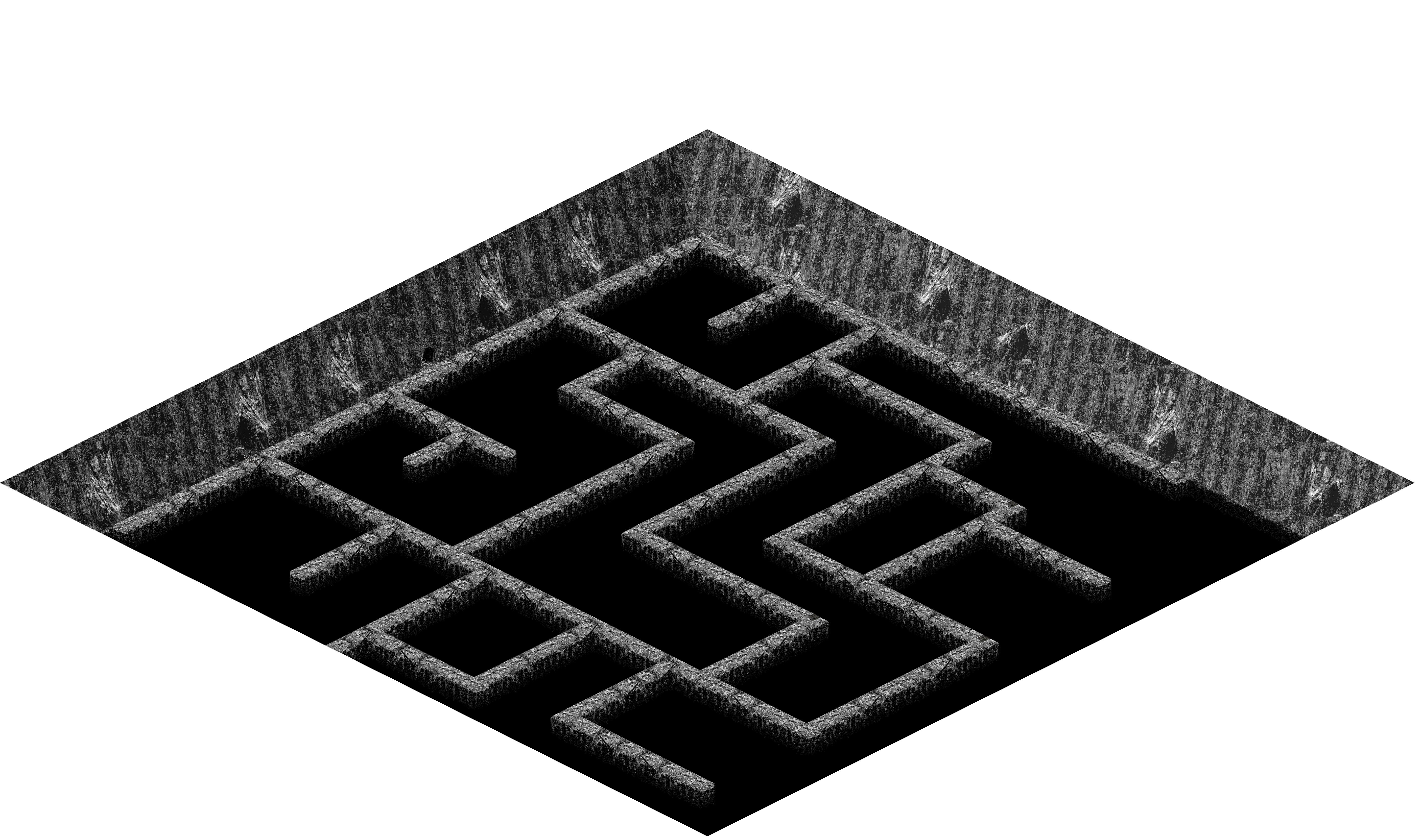 Mine 23-1 rendered terrain map