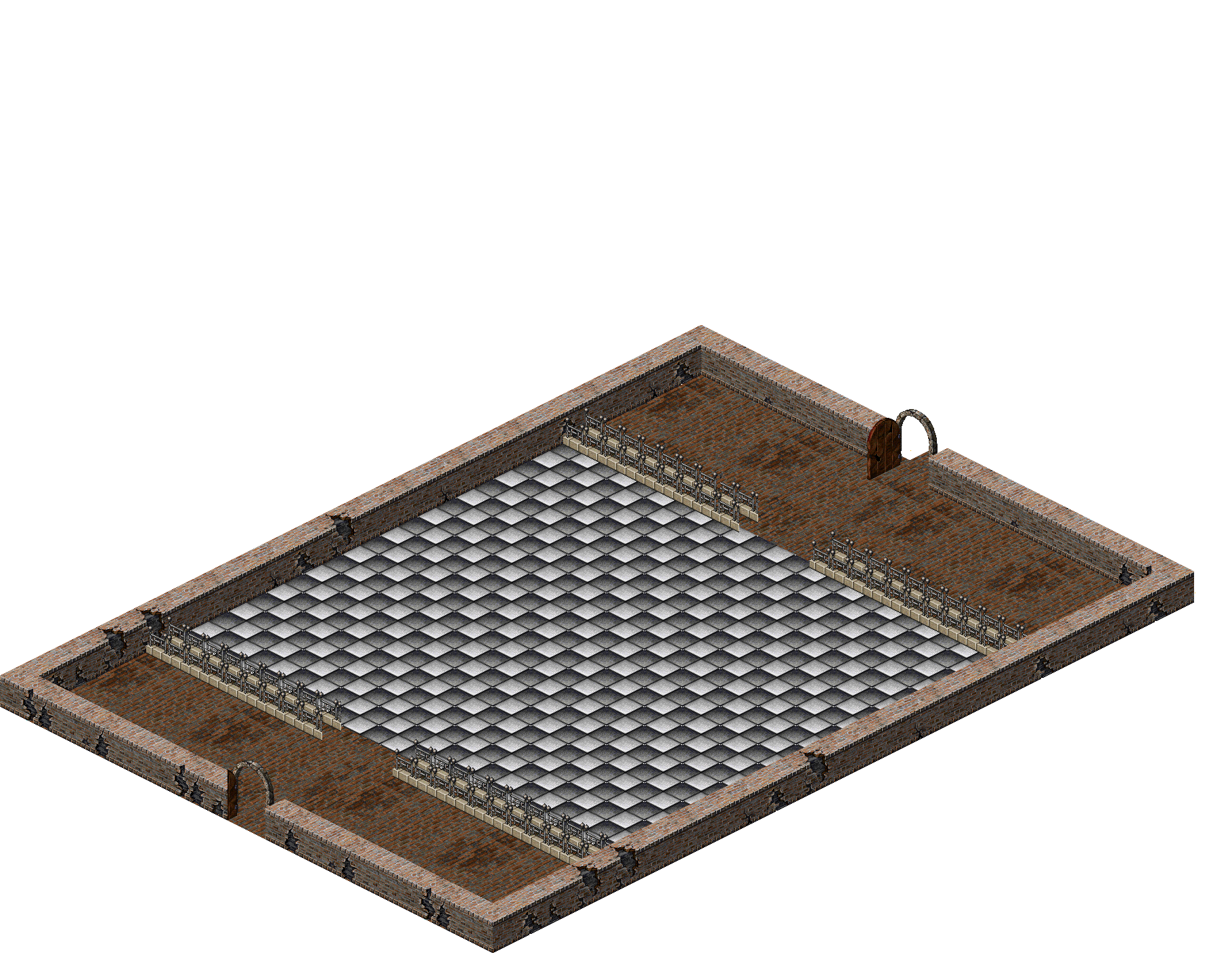 Sewer Maze 13 rendered terrain map