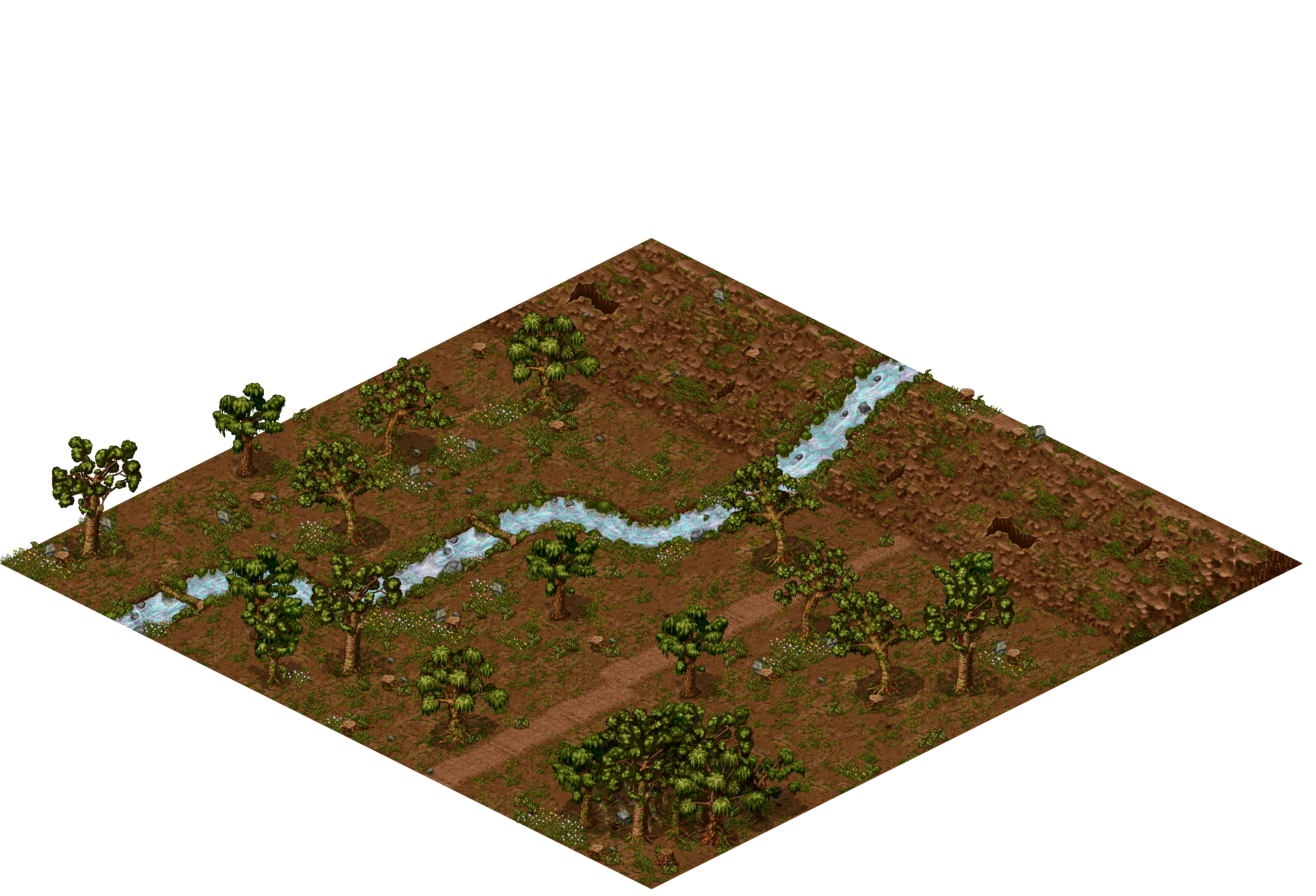 Oren Island Jungle 12 rendered terrain map