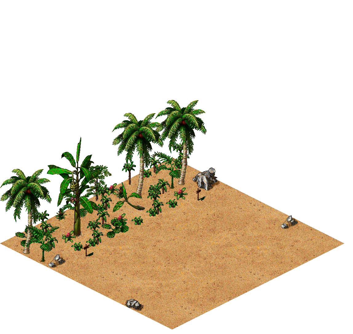 Lynith Beach Way rendered terrain map
