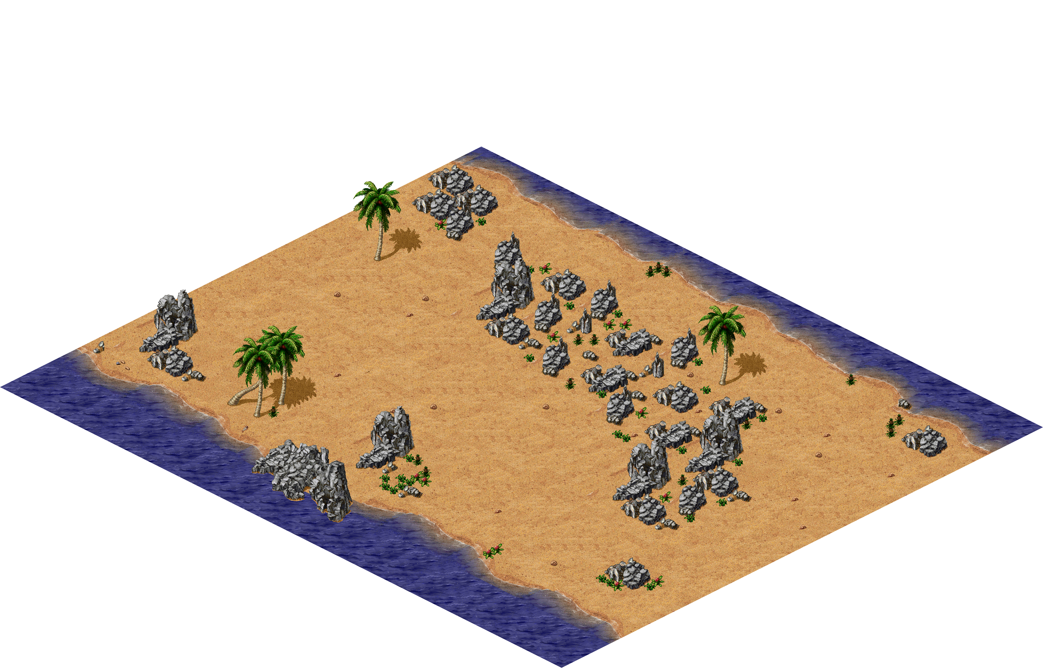 Lynith Beach Way 5 rendered terrain map