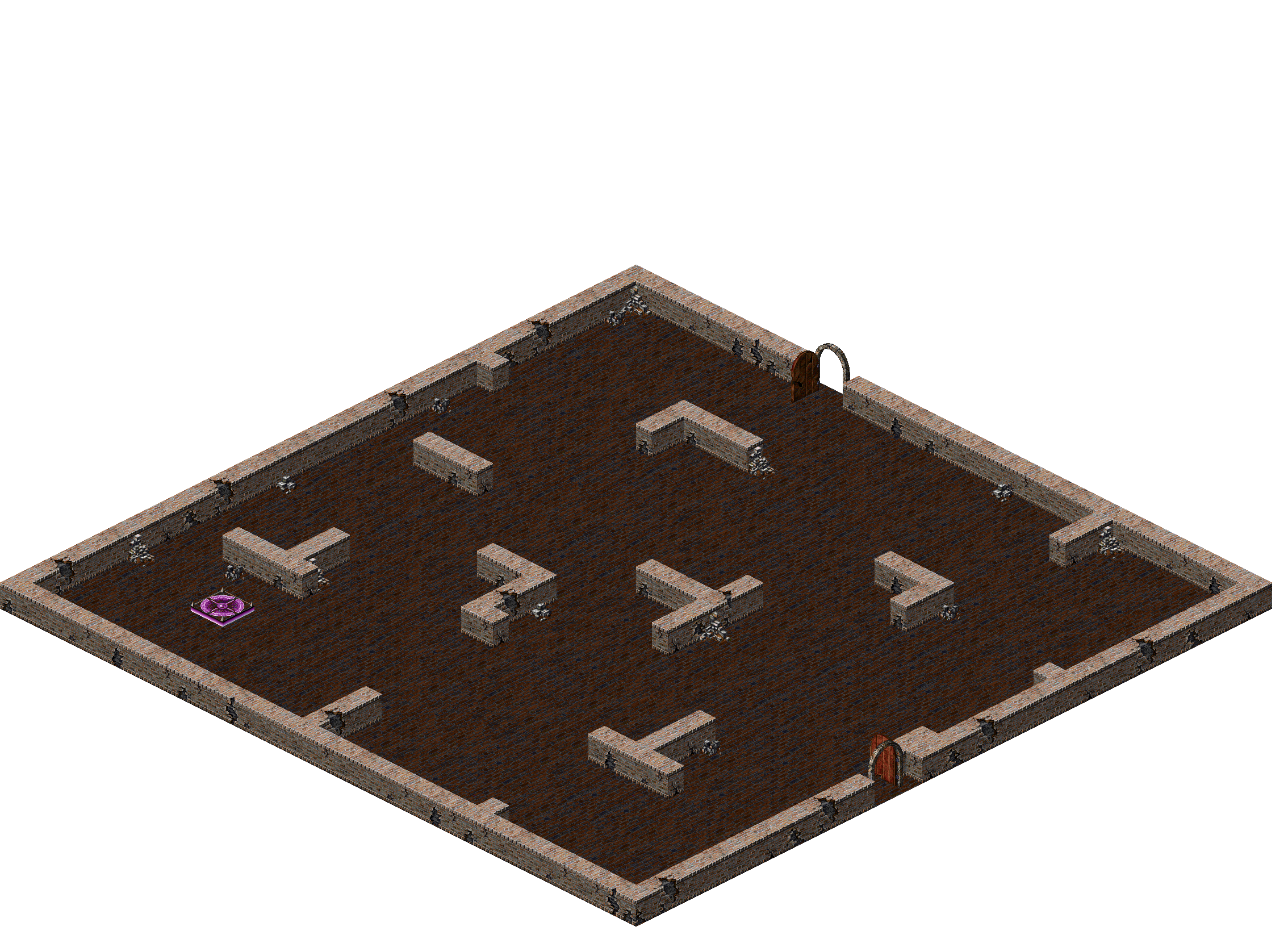 Map 6703 rendered terrain map