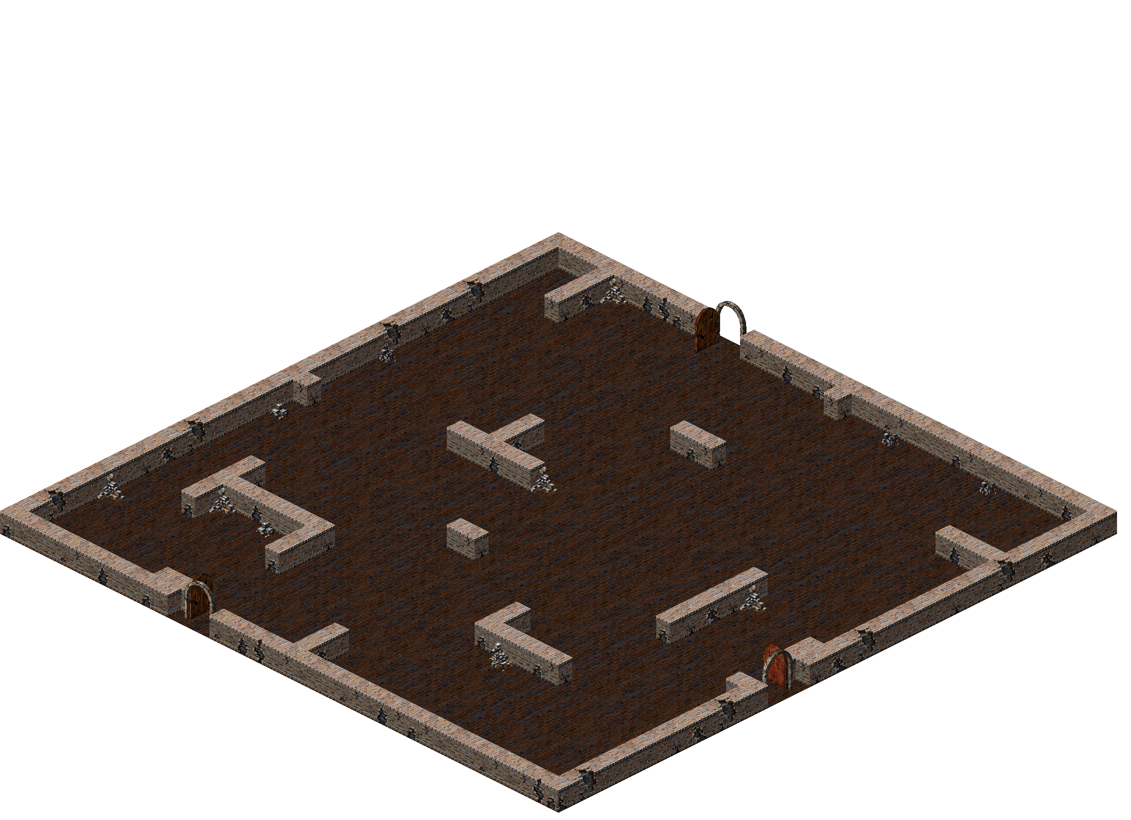 Map 6704 rendered terrain map
