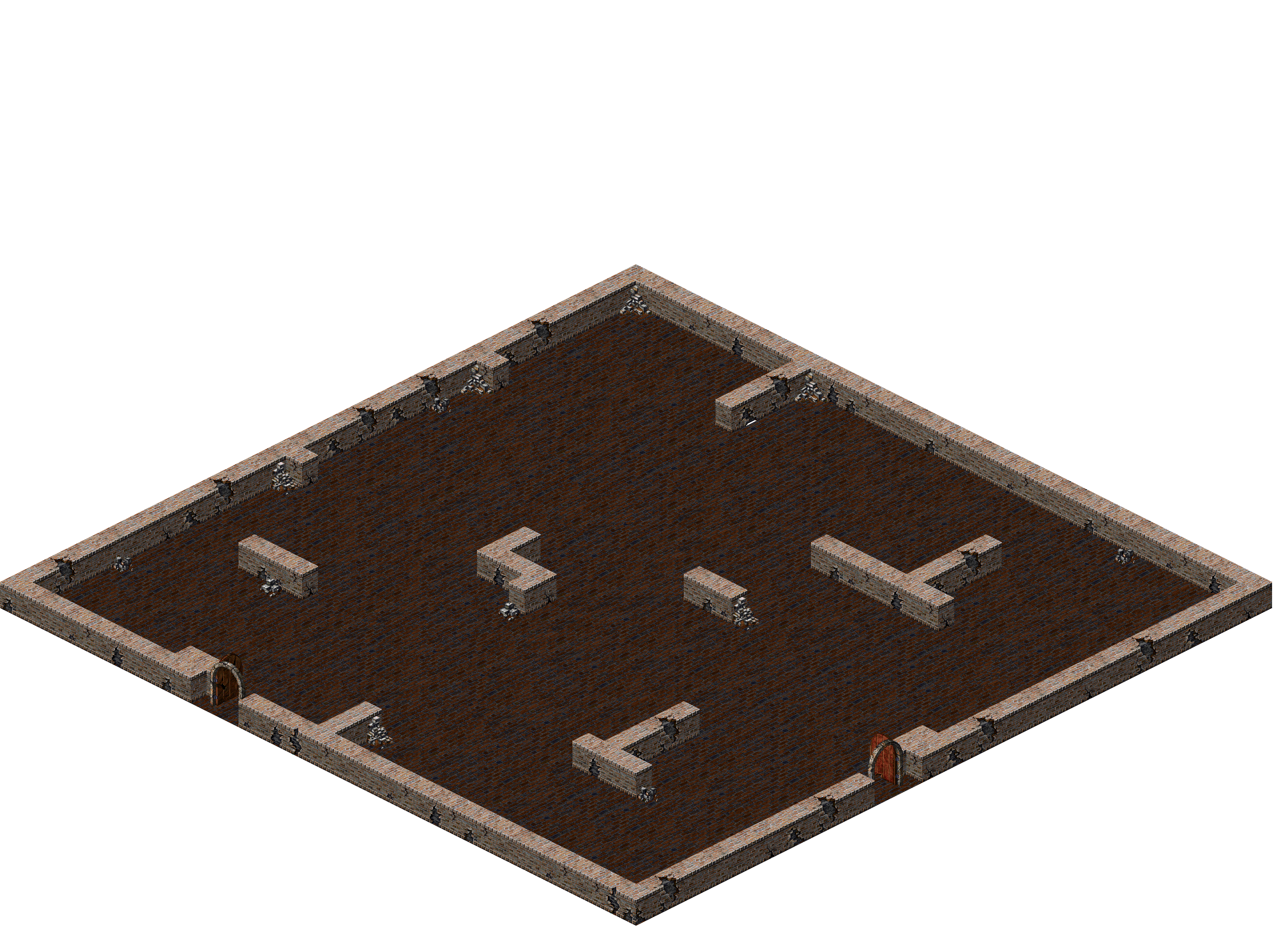 Map 6705 rendered terrain map