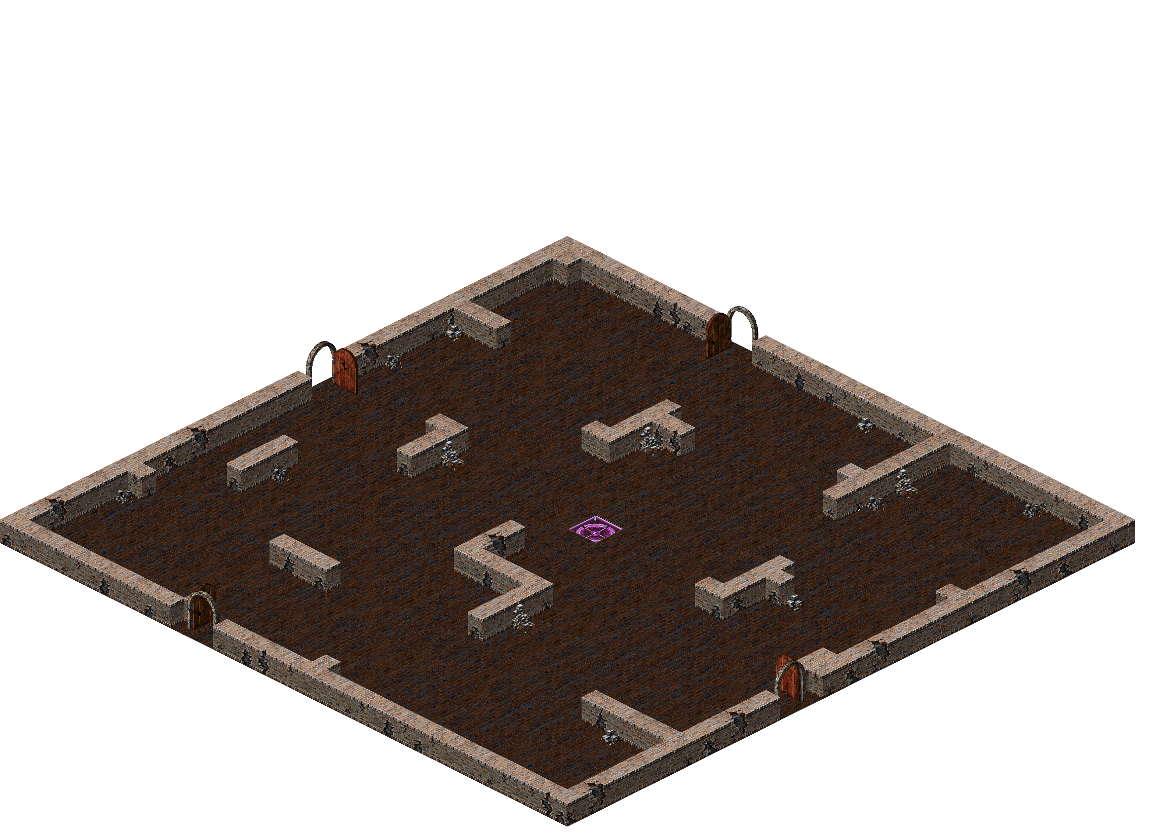 Map 6707 rendered terrain map
