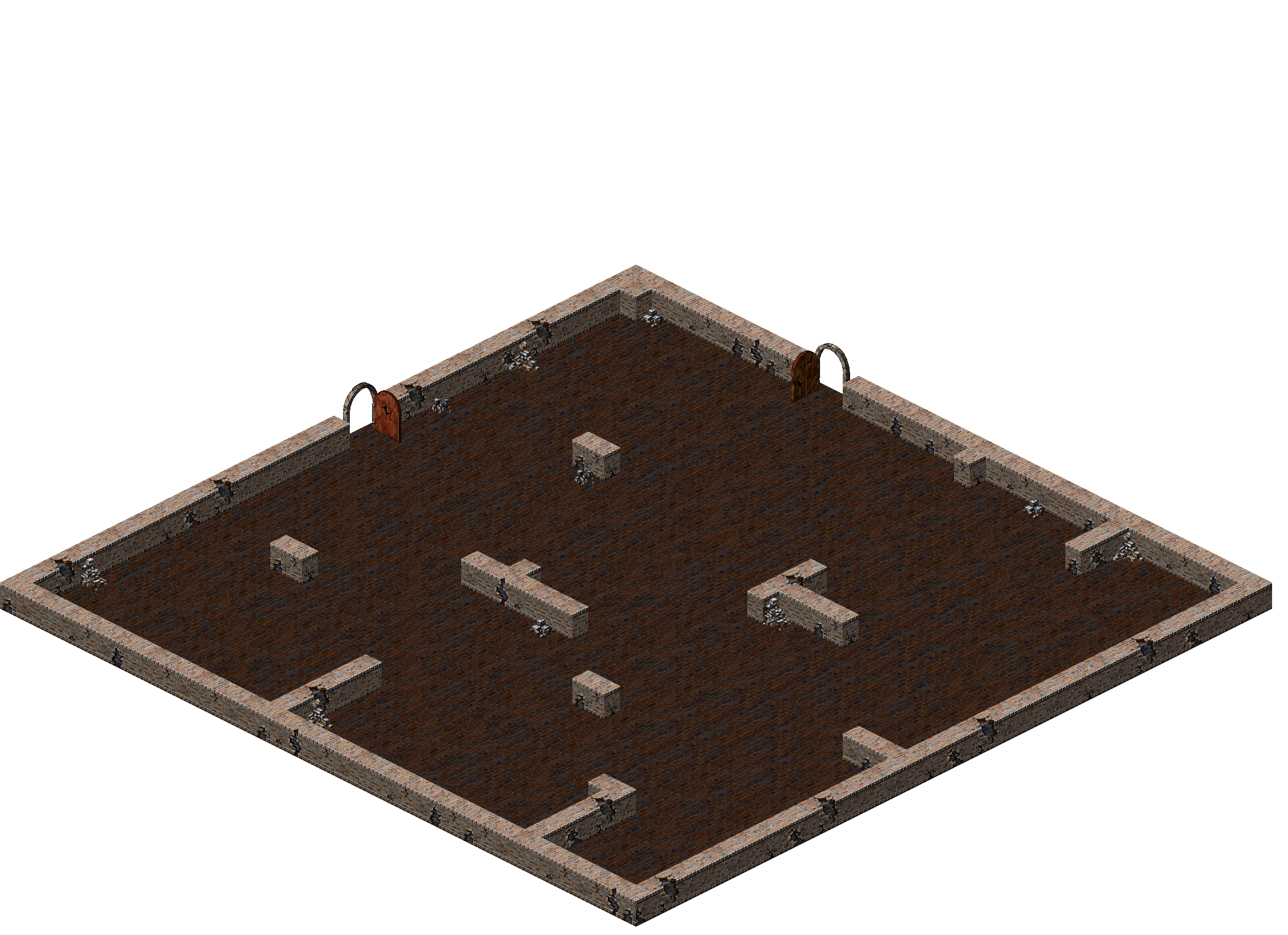 Map 6709 rendered terrain map