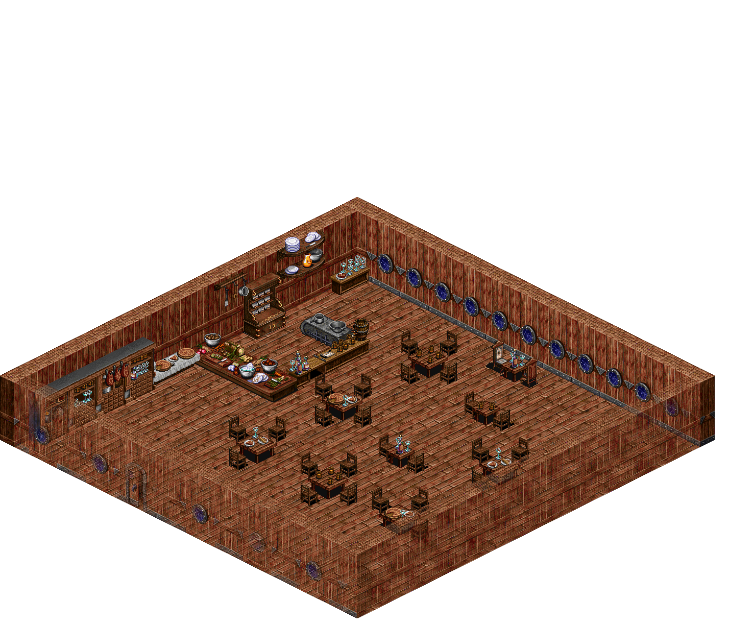 Map 6743 rendered terrain map