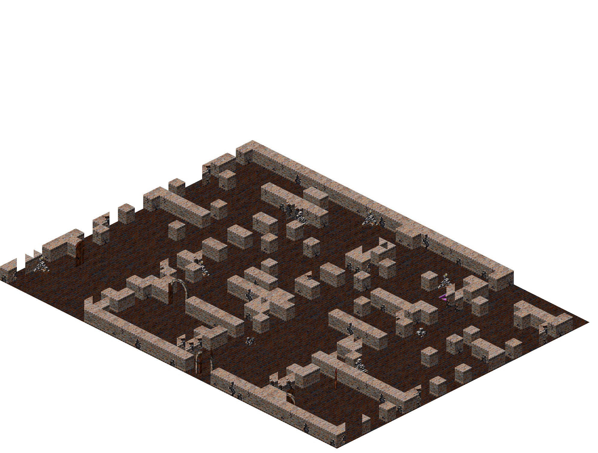 Map 6805 rendered terrain map